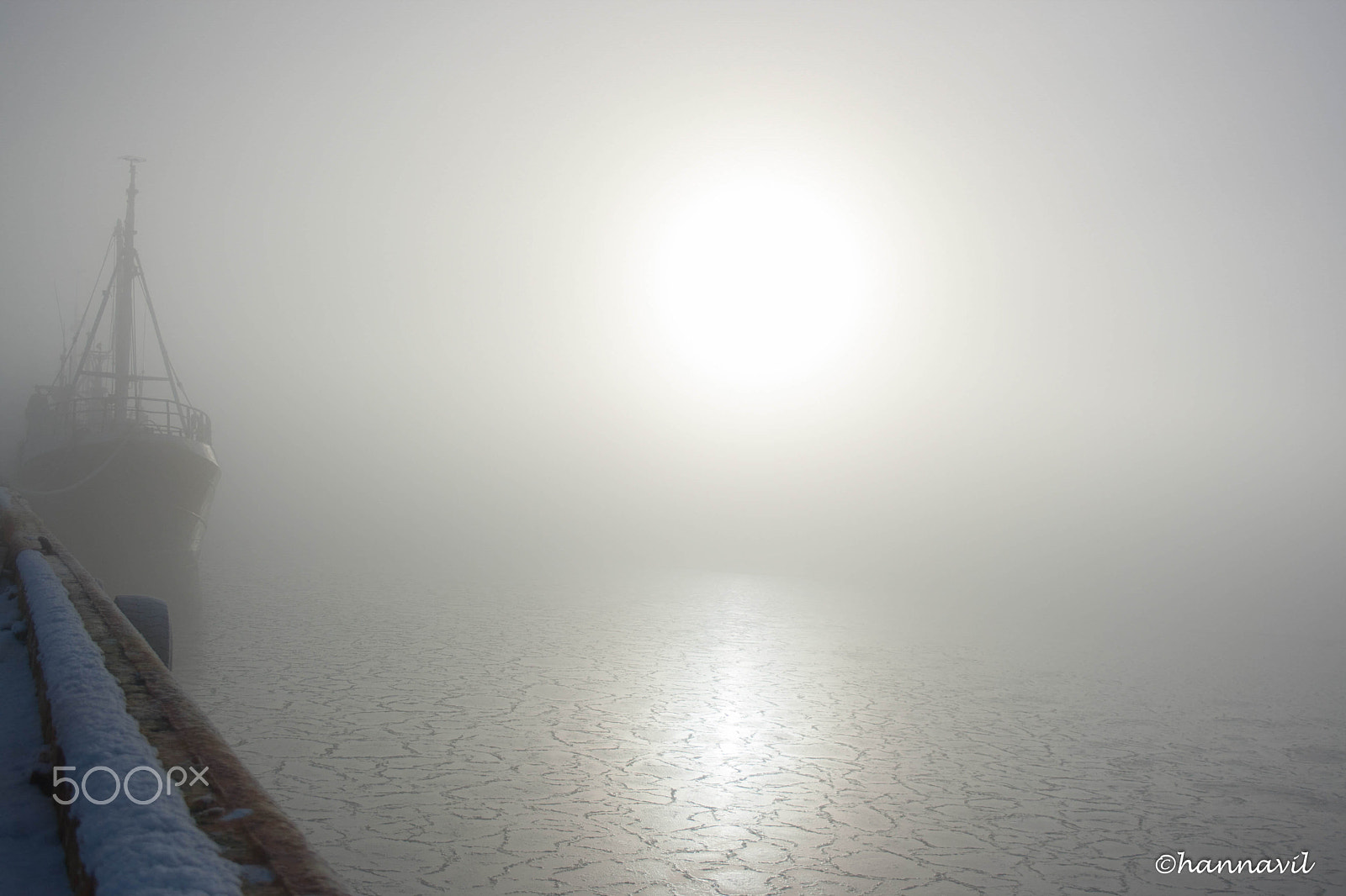 Canon EF-S 18-55mm F3.5-5.6 sample photo. The sun in the mist photography