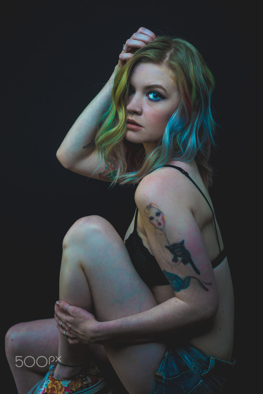 Sony a7R II + Sony E 35mm F1.8 OSS sample photo. Amber with the mermaid hair photography