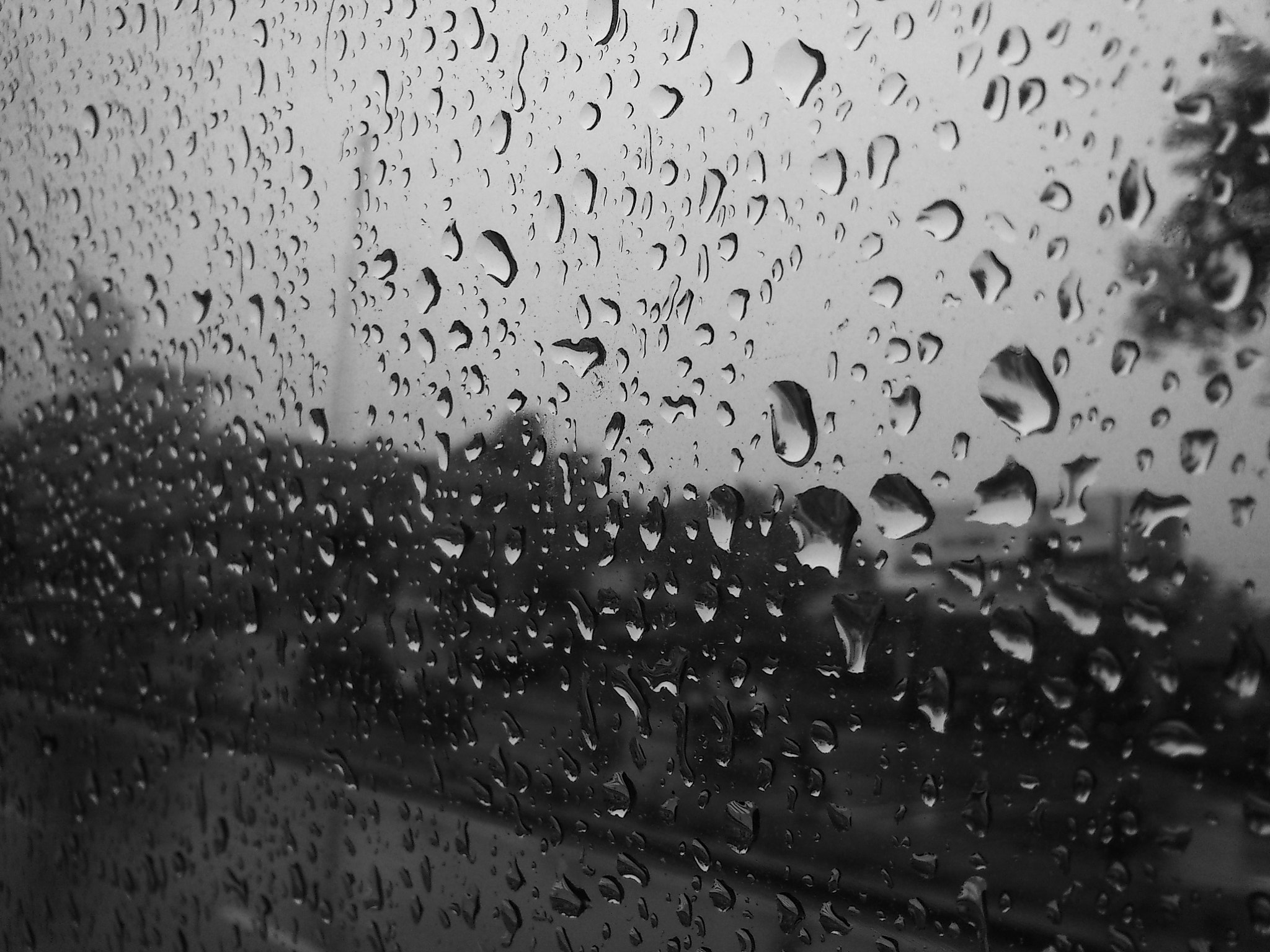 Sony Ericsson Xperia neo V sample photo. Drops on the windshield  photography