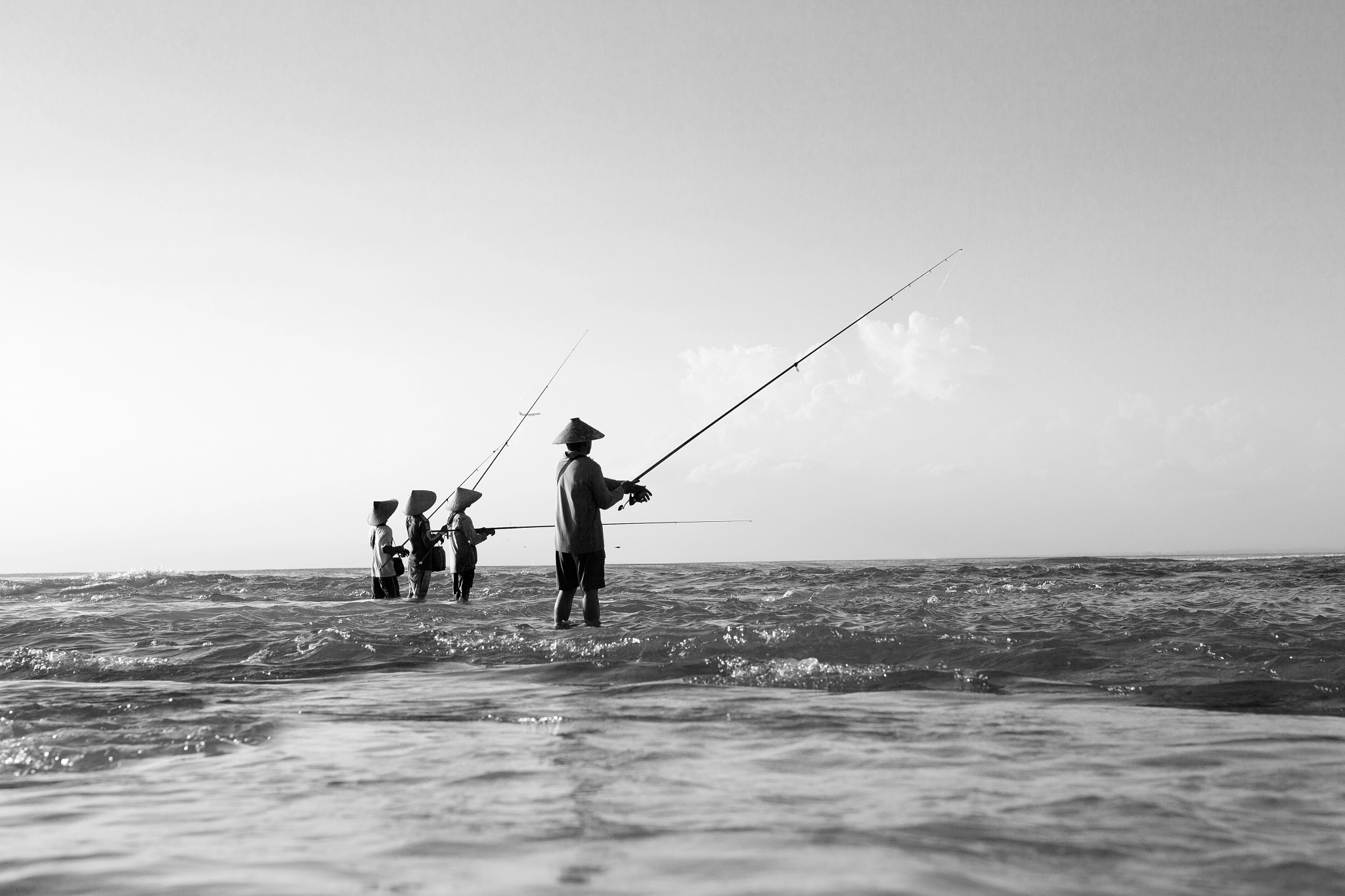 Canon EOS-1D Mark IV sample photo. Bali fishermen photography