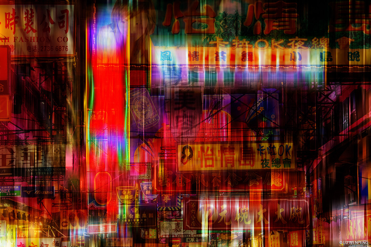 Canon EF 28-105mm f/3.5-4.5 USM sample photo. Neon photography