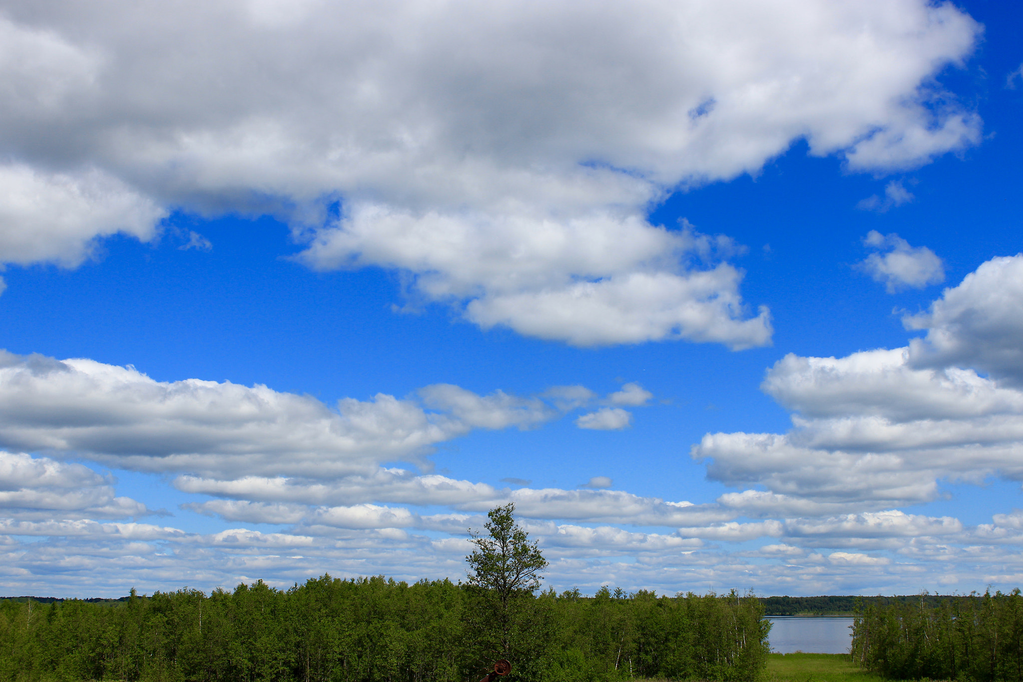 Canon EF-S 18-55mm F3.5-5.6 III sample photo. Beautiful flying clouds photography