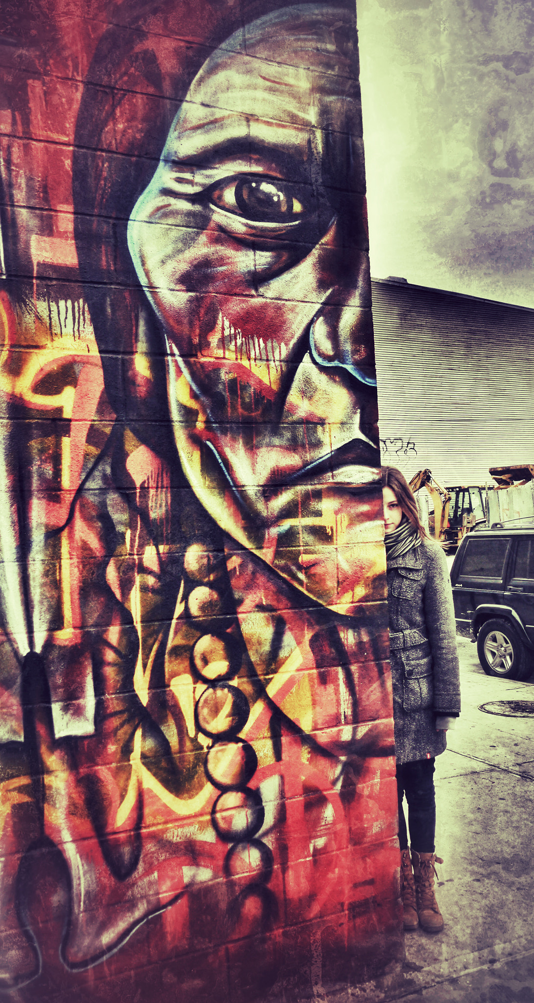 Panasonic Lumix DMC-GX1 sample photo. Brooklyn street art photography
