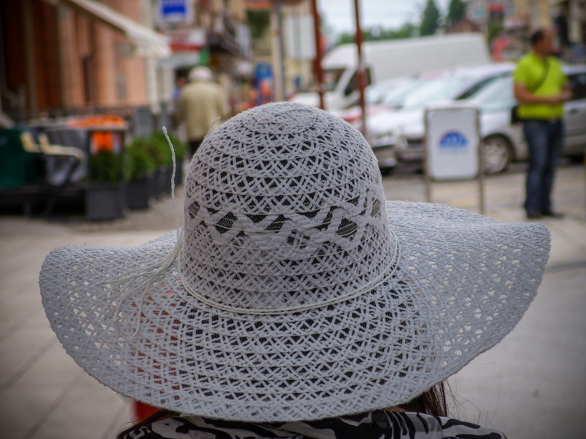 Samsung Digimax L85 sample photo. Hat photography