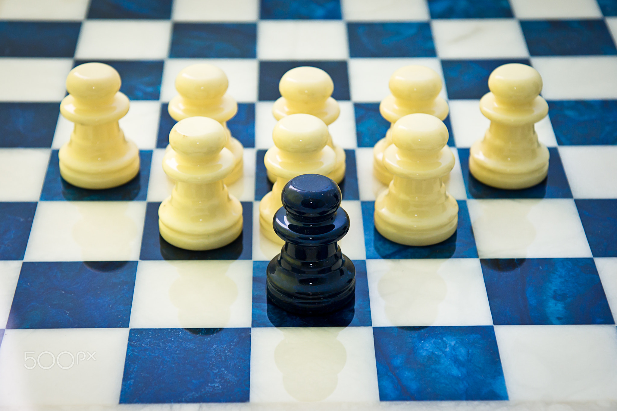 chess pieces on a chess board