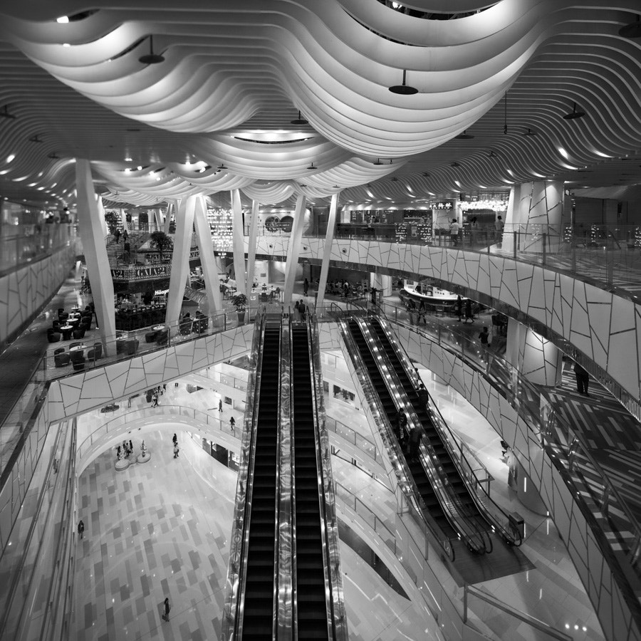 Canon TS-E 17mm F4L Tilt-Shift sample photo. Mall (2) photography