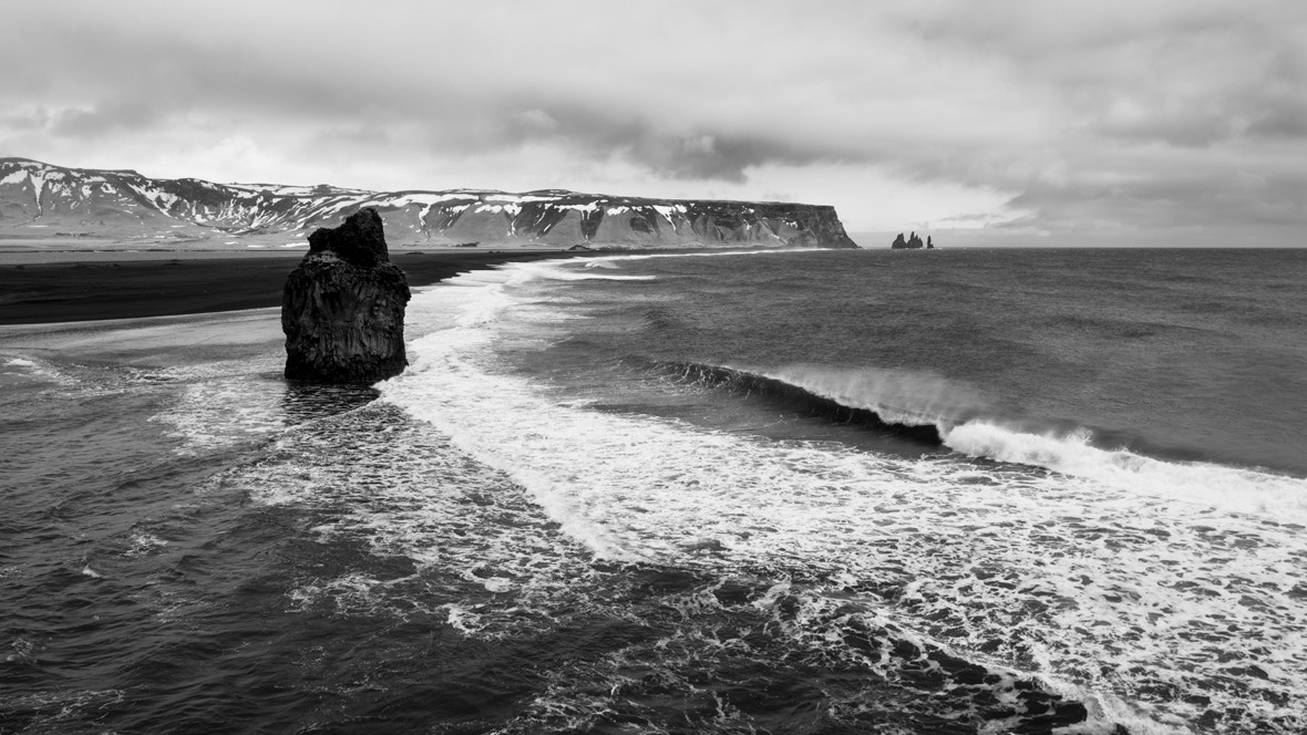 Nikon D800 + Nikon PC-E Nikkor 24mm F3.5D ED Tilt-Shift sample photo. Dyrhólaey #1 photography