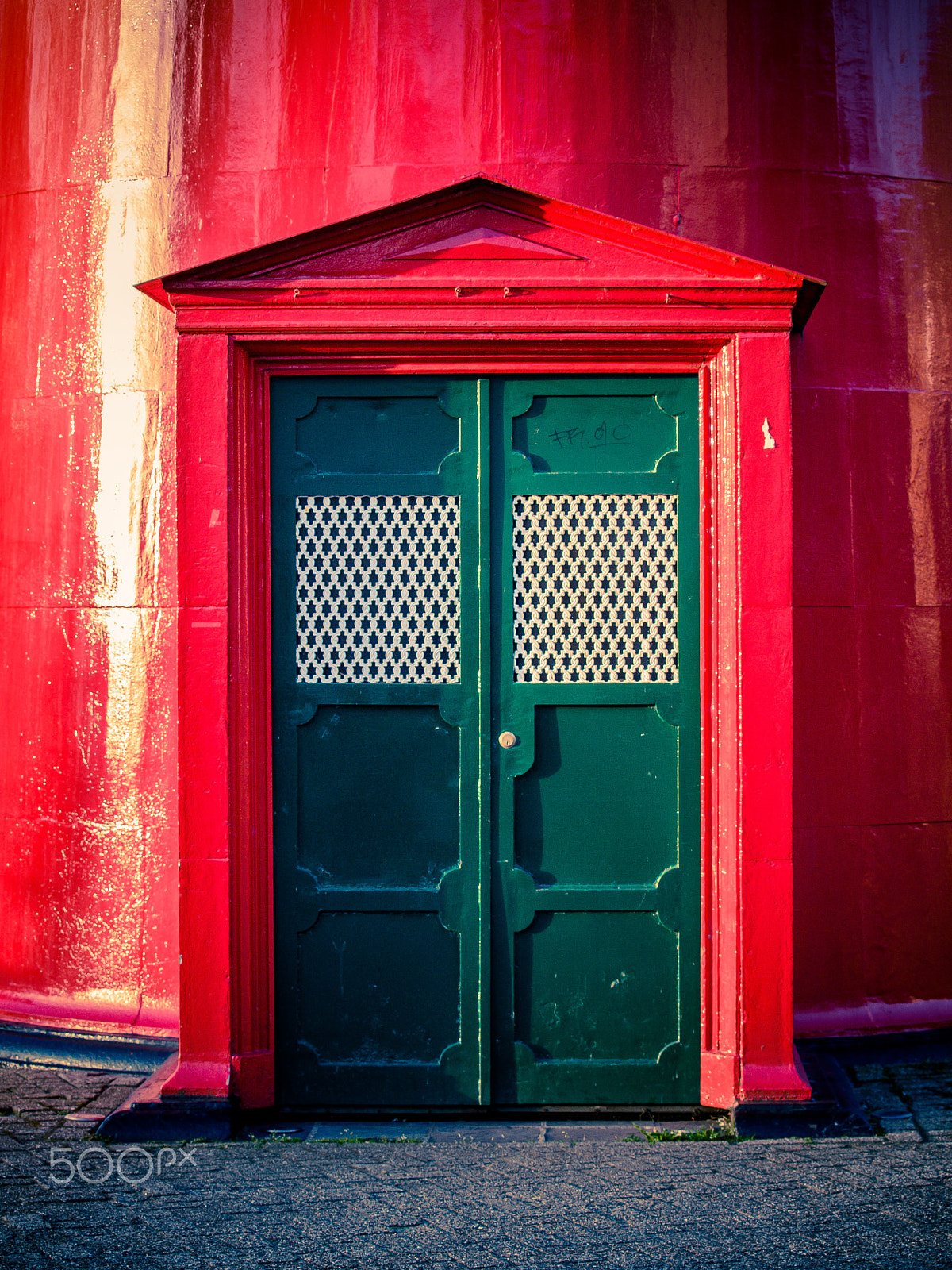 Olympus E-30 sample photo. Detail lighthouse (entrance) at the maritime museum in rotterdam photography