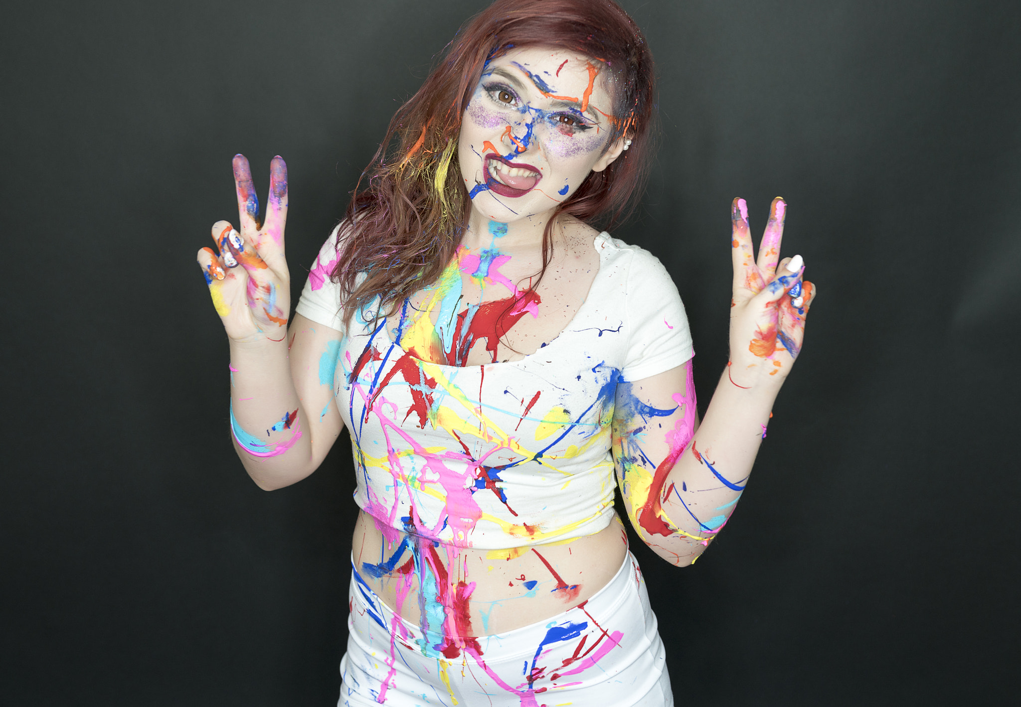 Sigma 35mm F1.4 DG HSM Art sample photo. Fun with paint photography