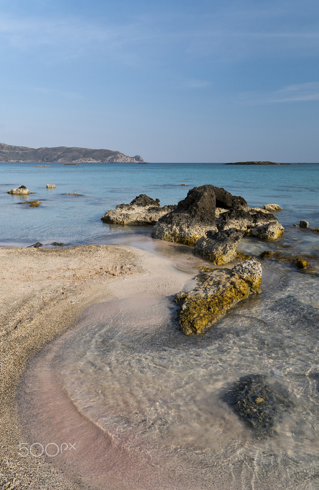 Sigma 17-70mm F2.8-4 DC Macro HSM sample photo. The red sand of elafonissi photography
