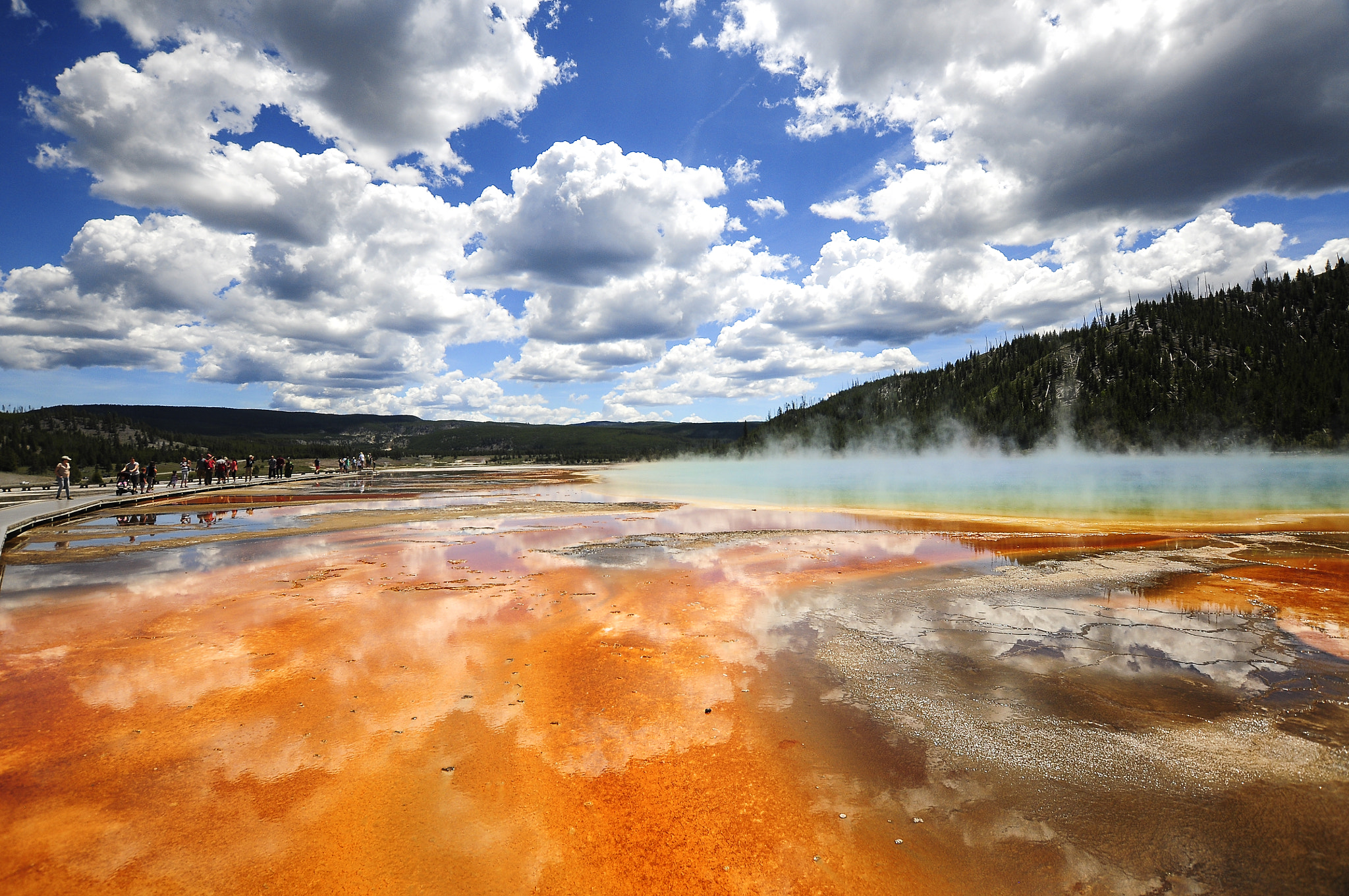 Nikon D90 + Sigma 10-20mm F3.5 EX DC HSM sample photo. Midway geyser.jpg photography