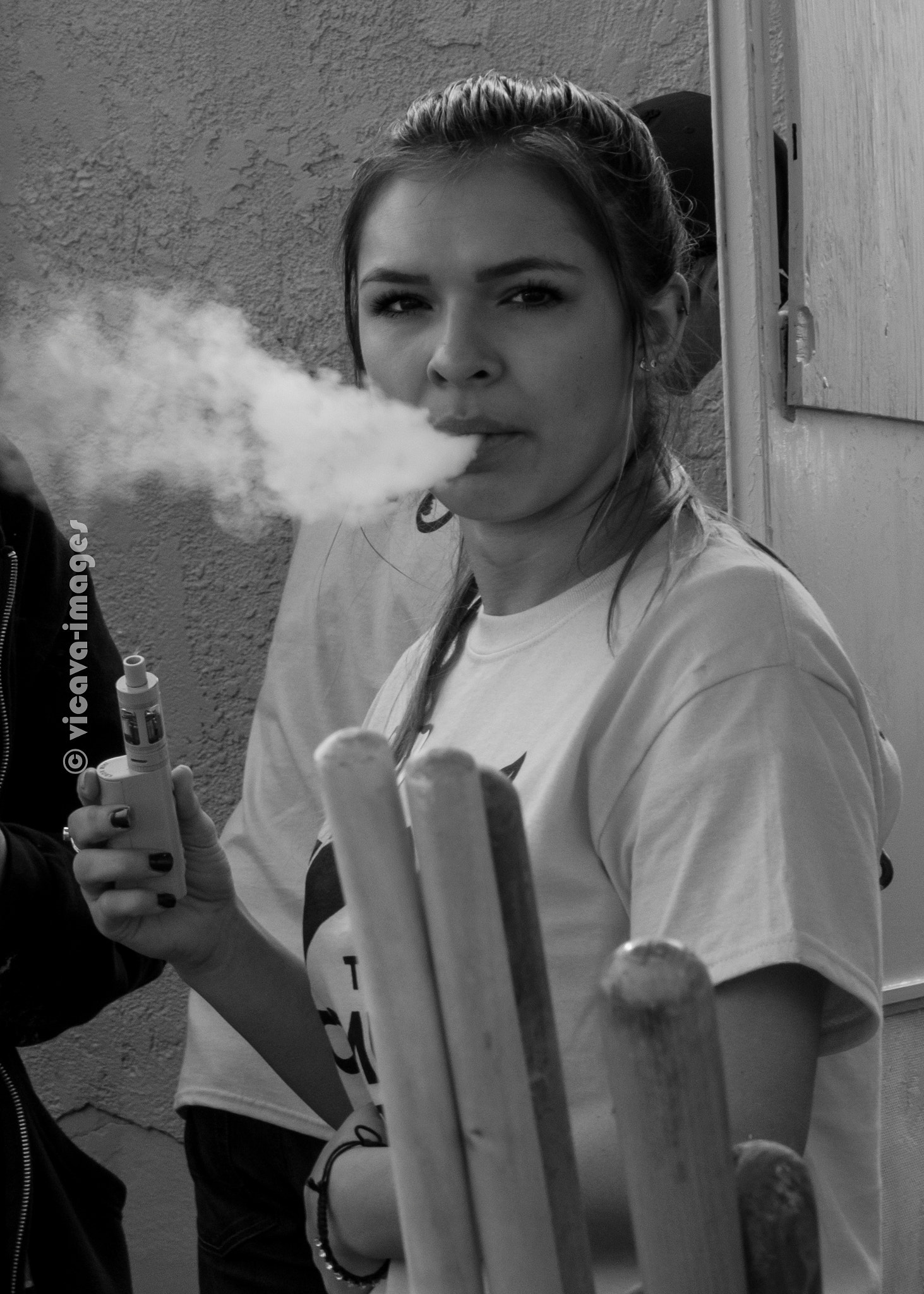 Sony SLT-A55 (SLT-A55V) + Sony 50mm F1.4 sample photo. Smoke photography