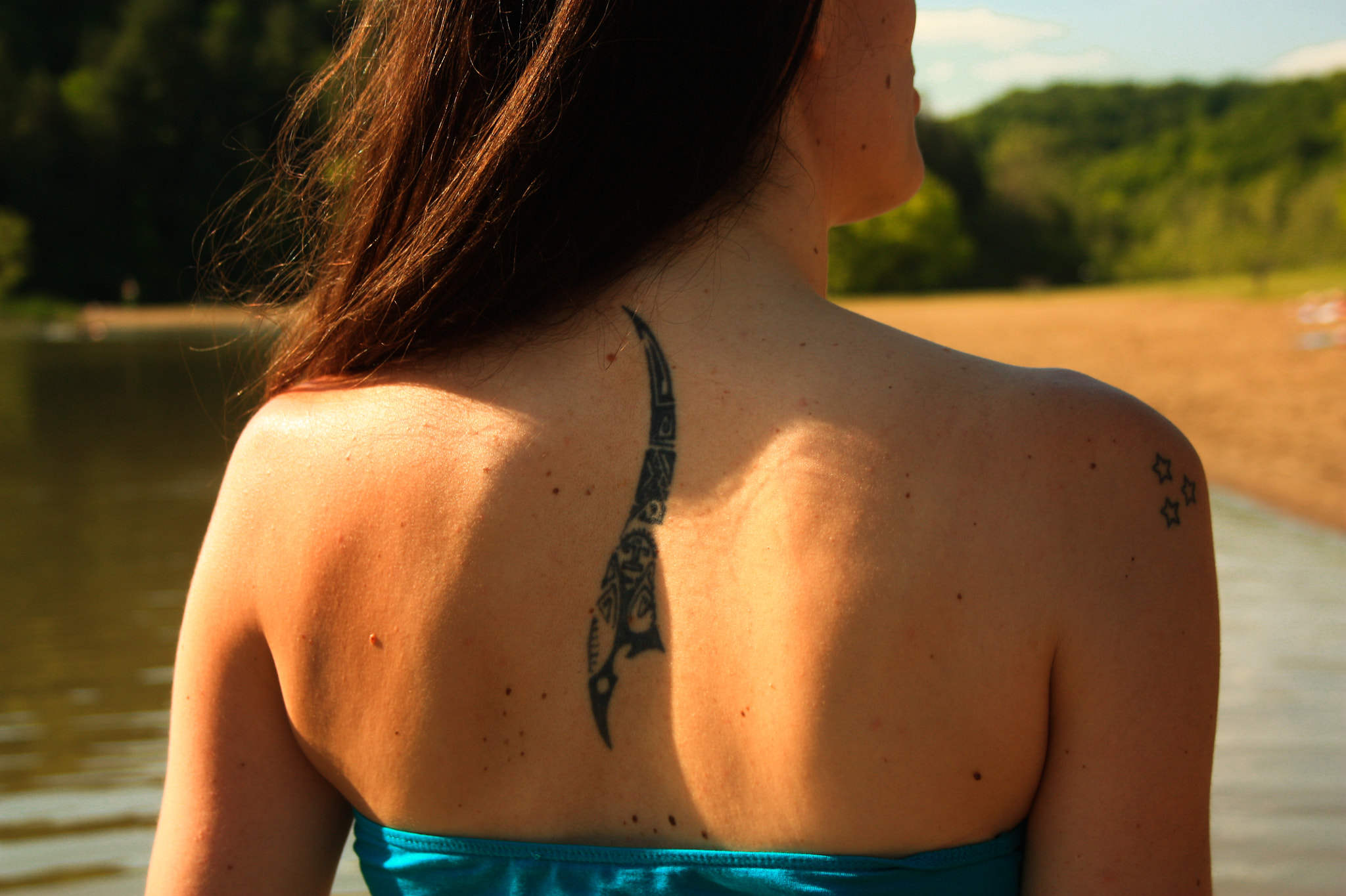 Canon EF-S 18-55mm F3.5-5.6 sample photo. Tattoo photography
