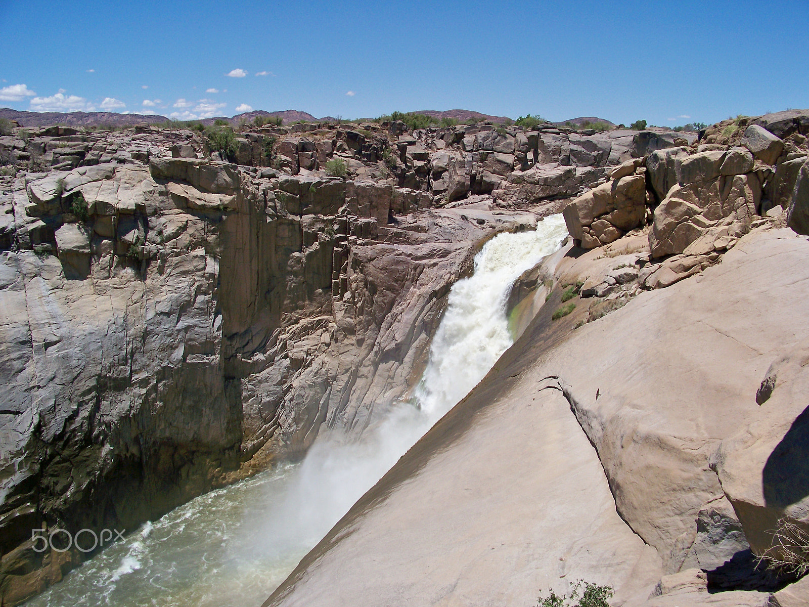 Kodak EASYSHARE Z1012 IS DIGITAL CAMERA sample photo. Augrabies falls photography