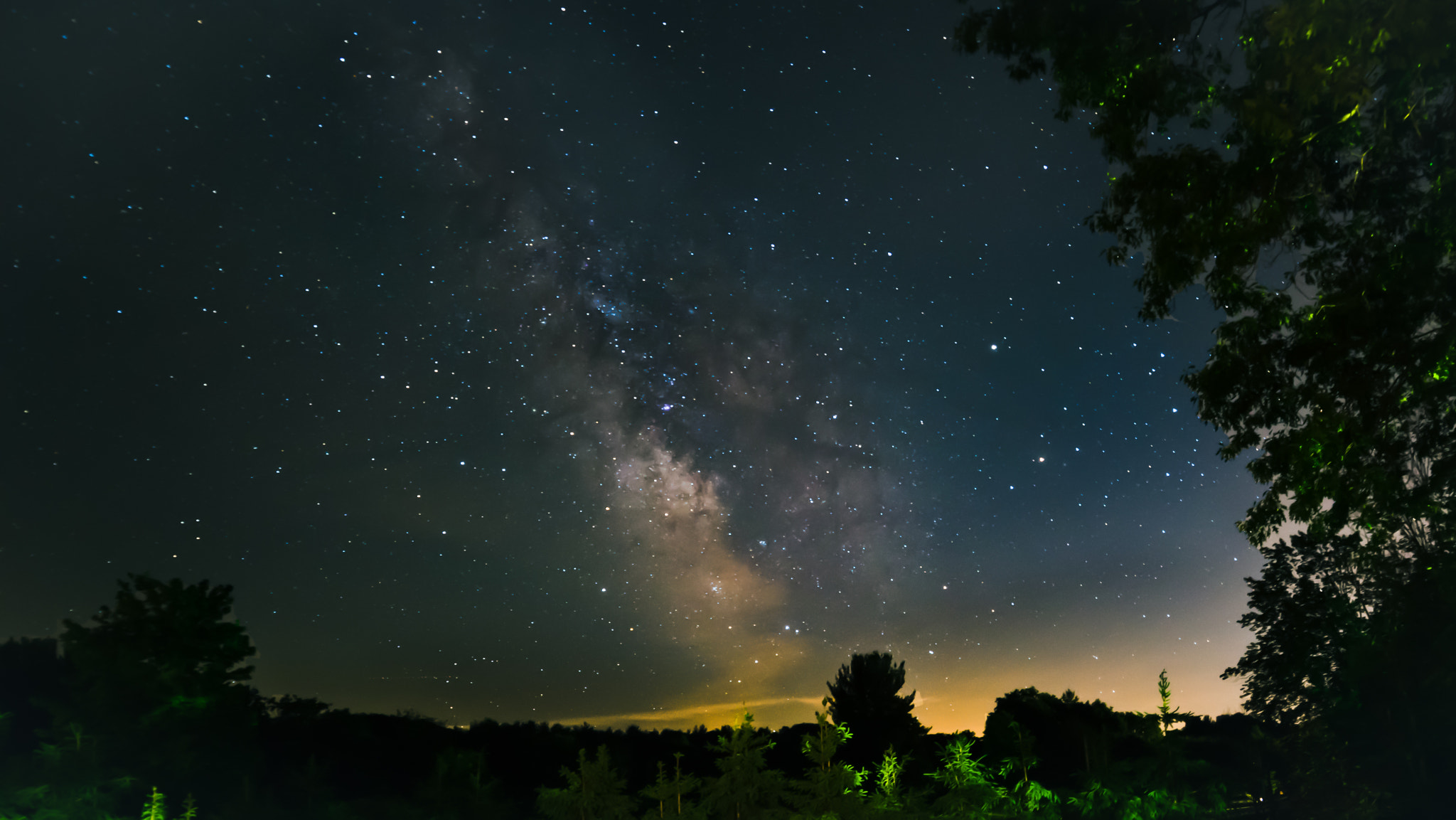 Samyang 14mm F2.8 ED AS IF UMC sample photo. Galactic core ny photography