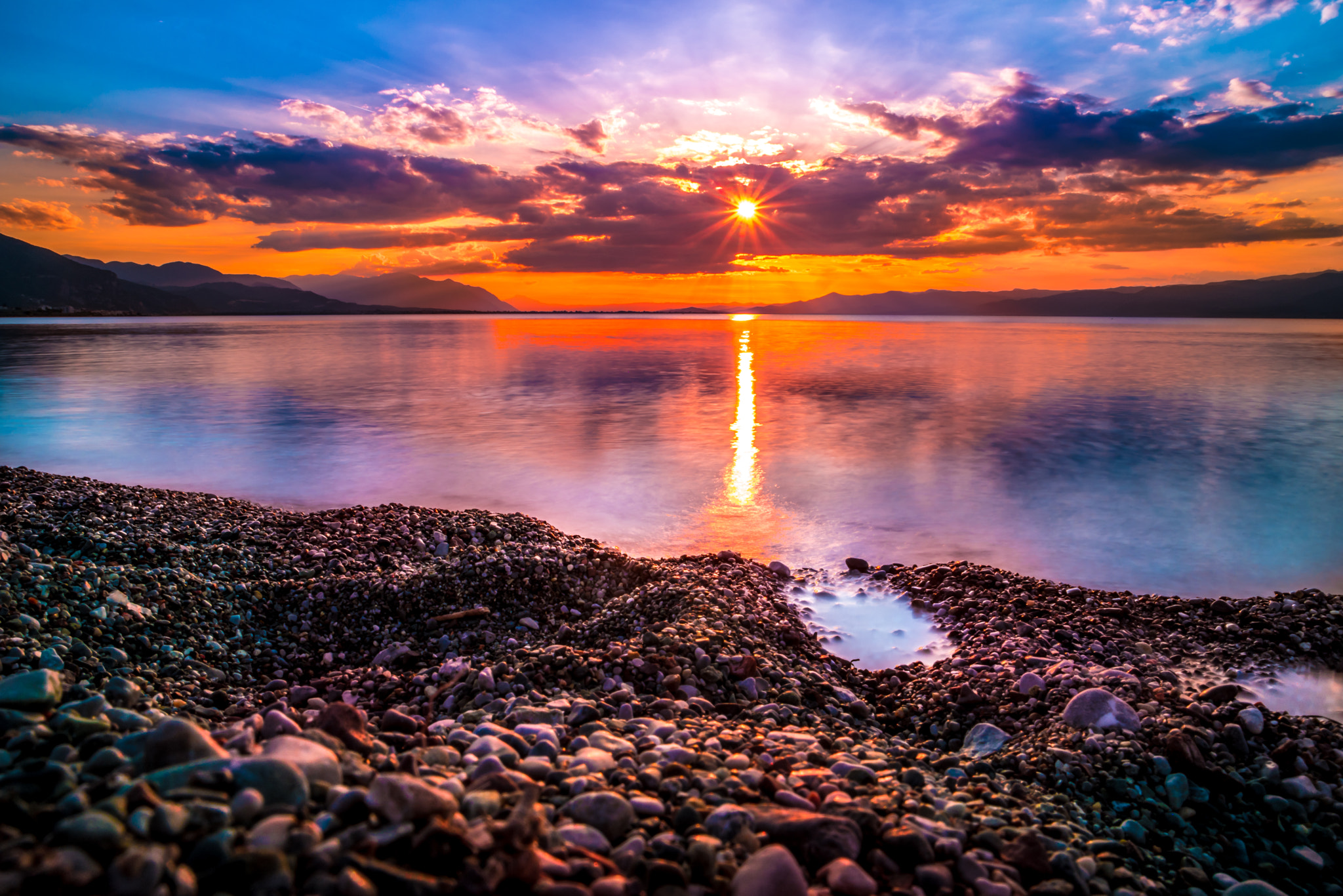 Samsung NX1 sample photo. The sun is setting in asproneri photography