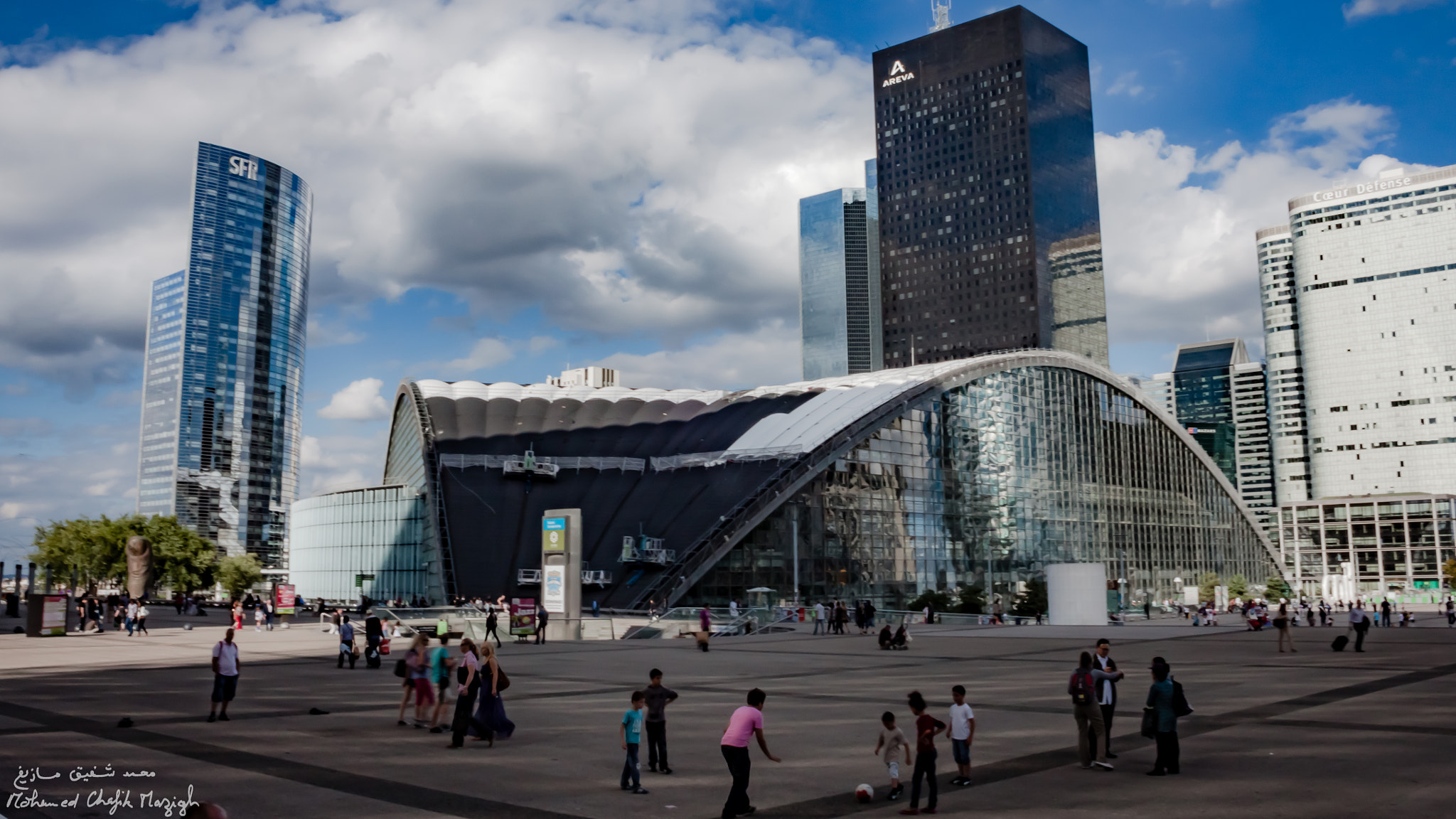 Canon EF-S 18-55mm F3.5-5.6 sample photo. La défense, cnit photography