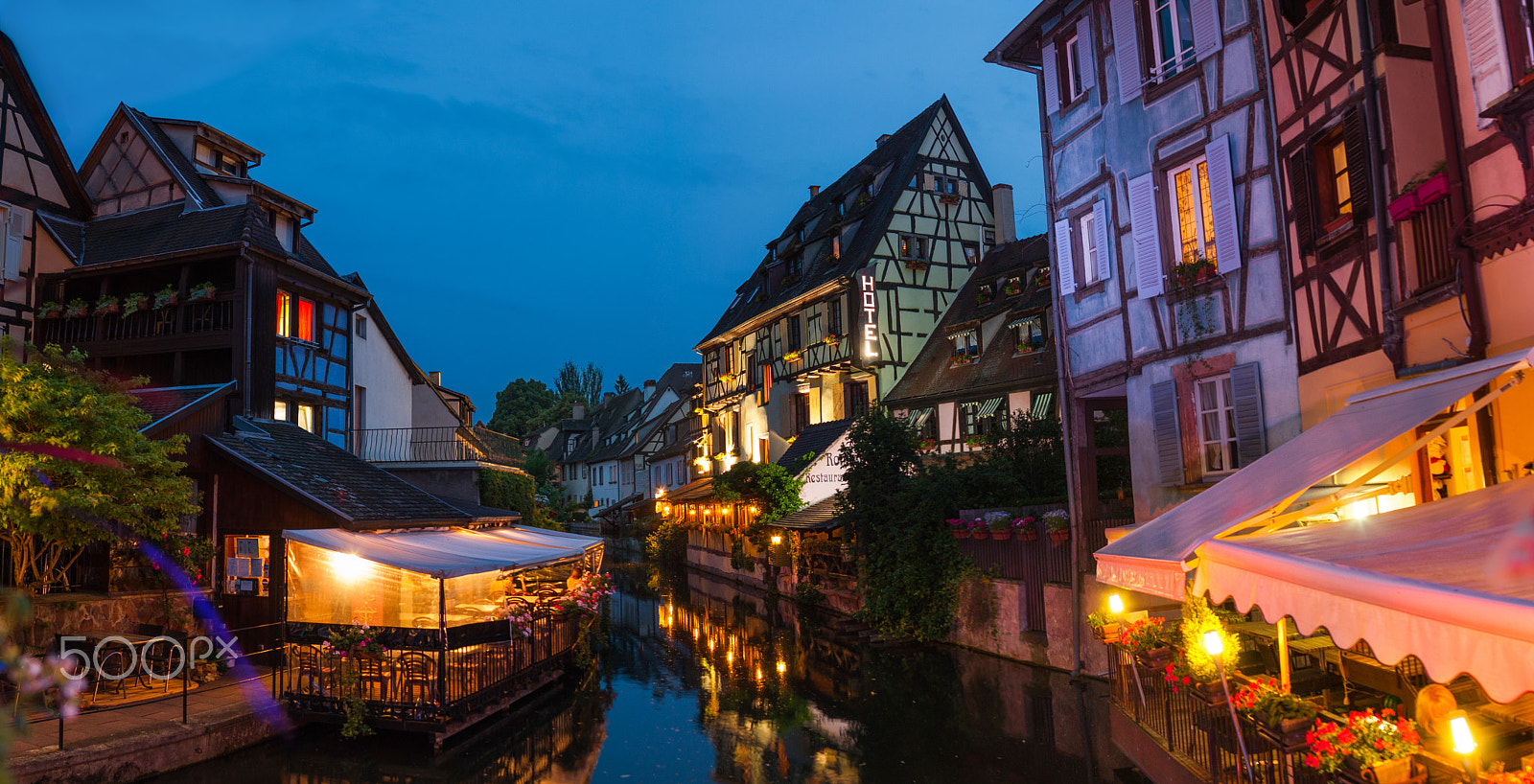 Nikon D200 + Samyang 12mm F2.8 ED AS NCS Fisheye sample photo. La petite venise - colmar photography