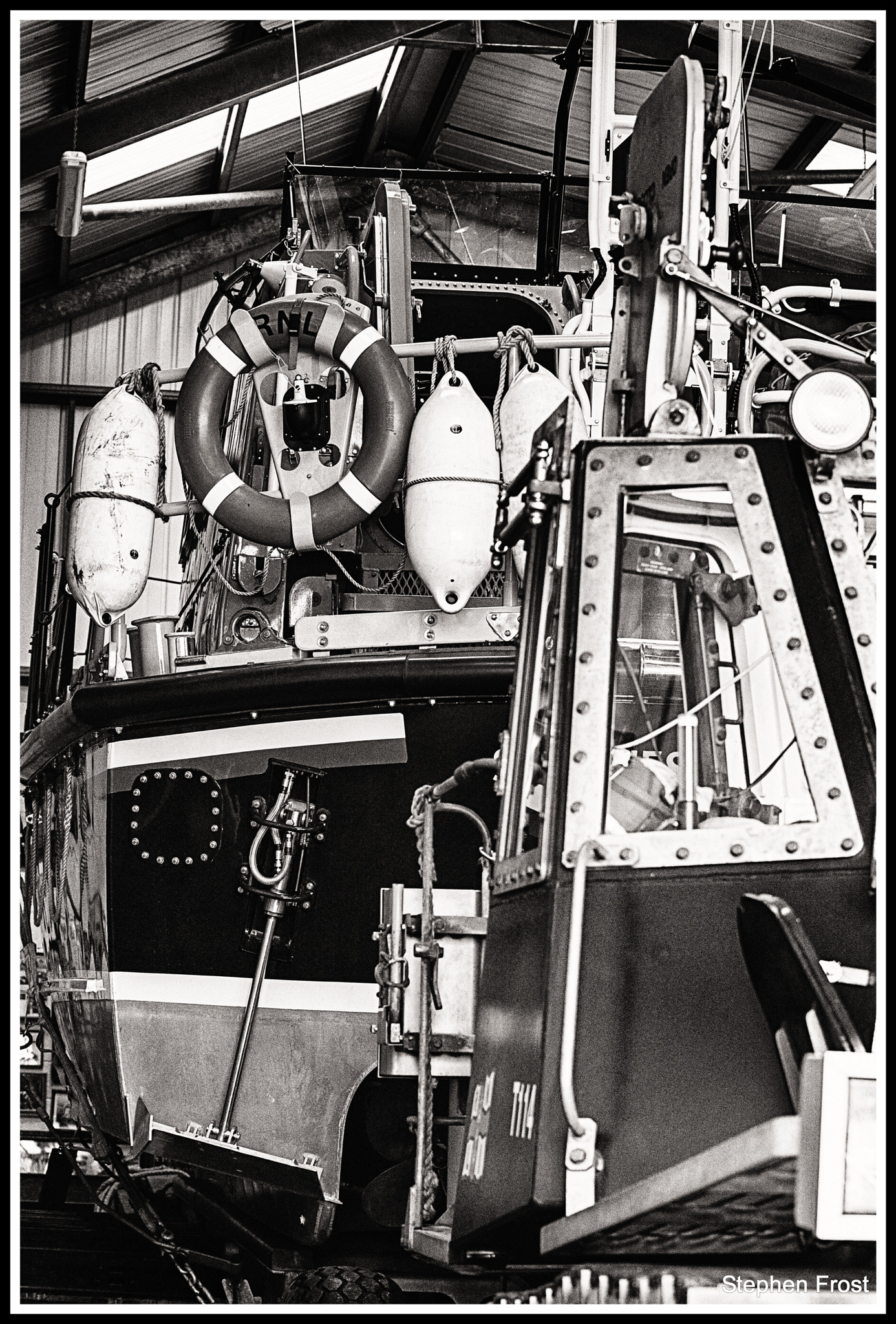 Sigma 70-200mm F2.8 EX DG OS HSM sample photo. Inside skegness lifeboat station photography