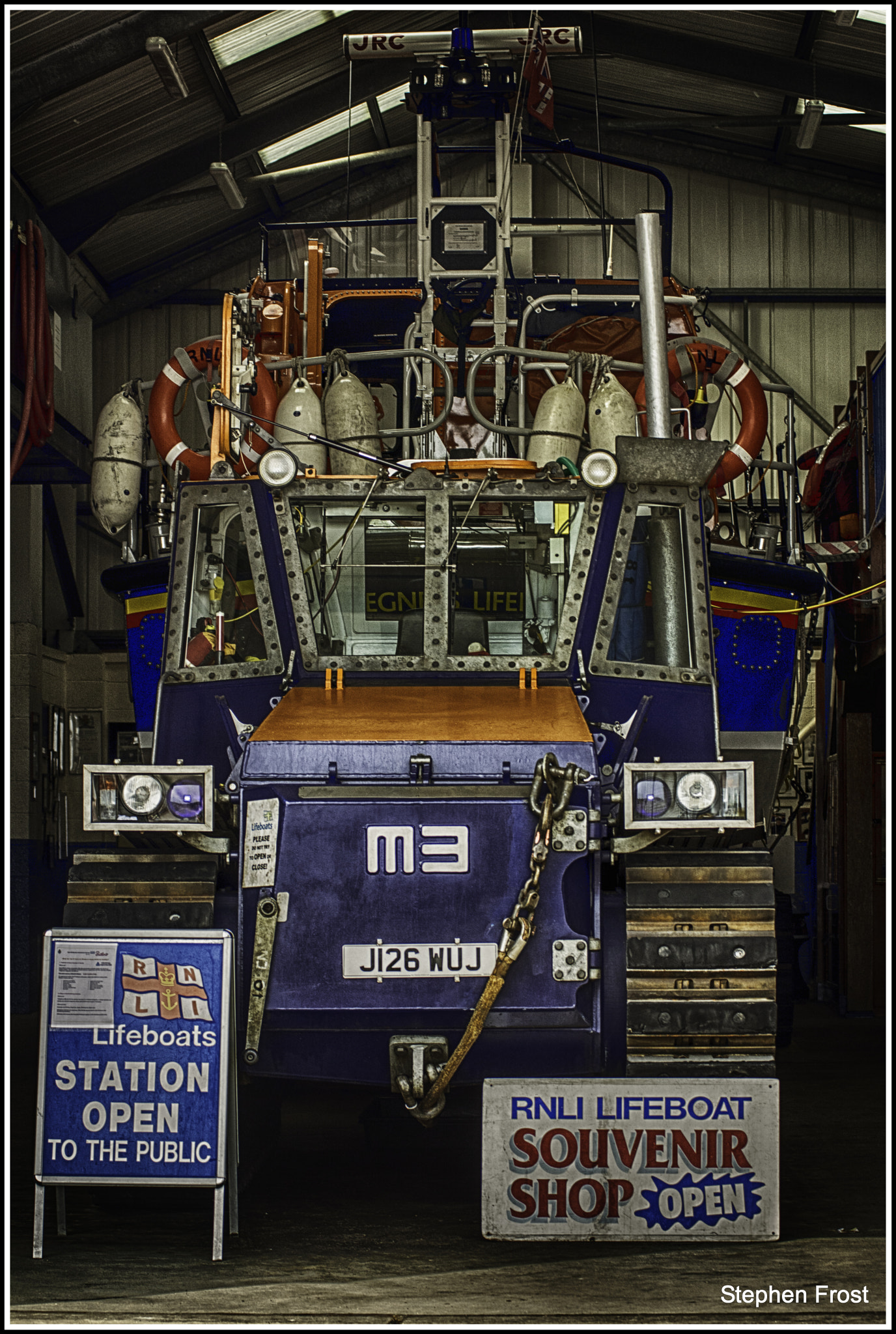 Sigma 70-200mm F2.8 EX DG OS HSM sample photo. Lifeboat ready for action photography