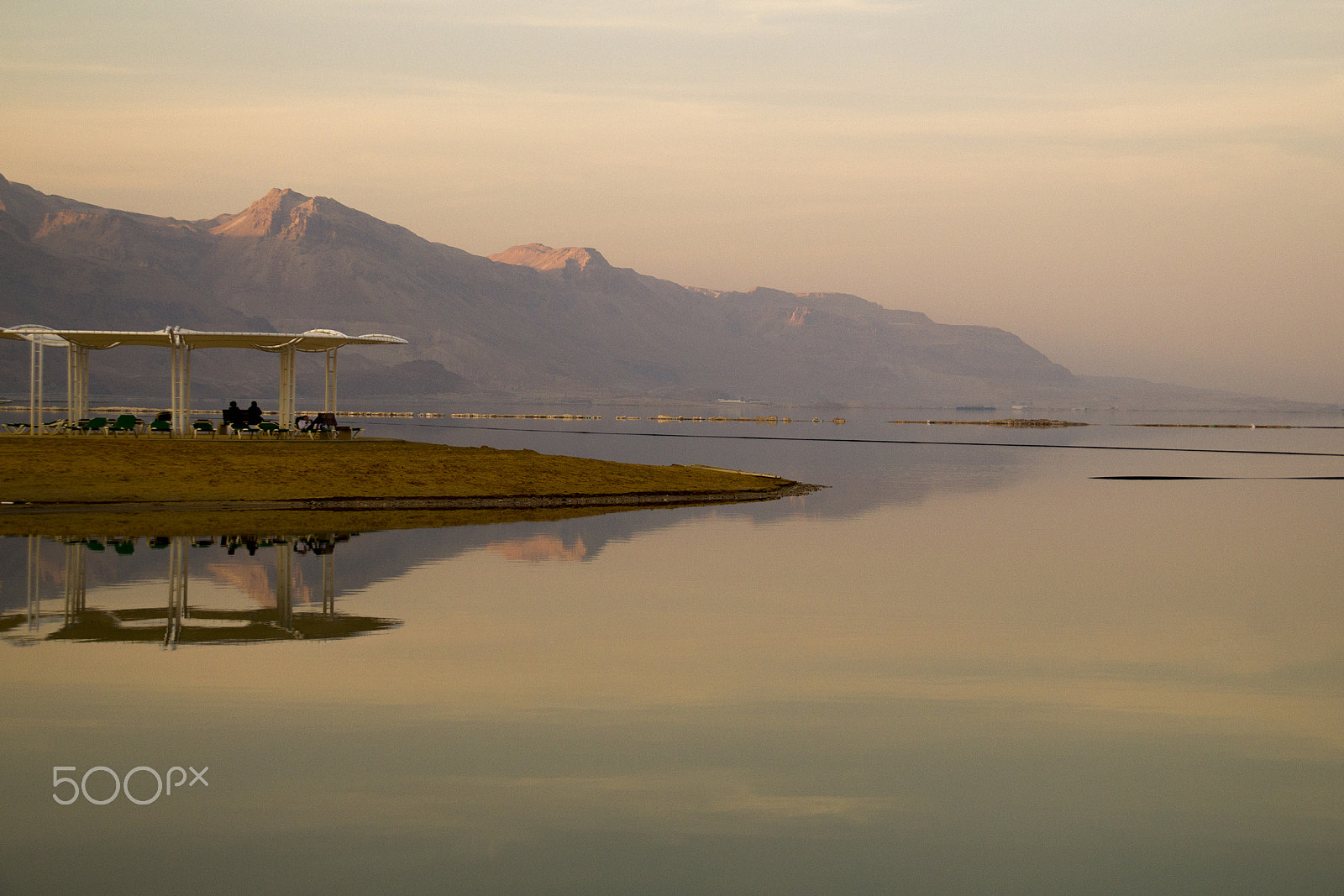 Canon EOS 550D (EOS Rebel T2i / EOS Kiss X4) sample photo. Dead sea sunset photography