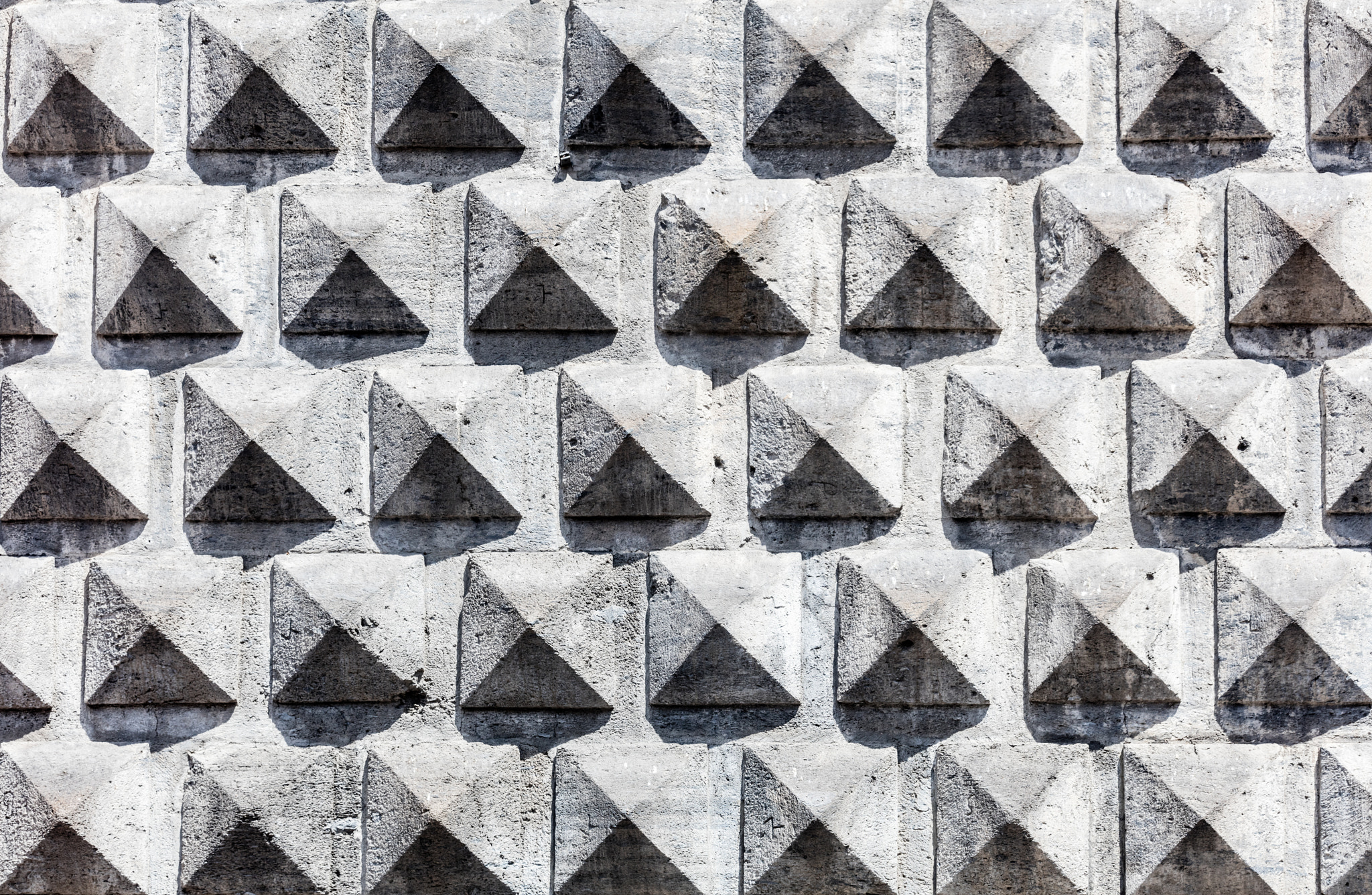 Sigma 150mm f/2.8 EX DG OS HSM APO Macro sample photo. Ashlar  in historical center of naples photography