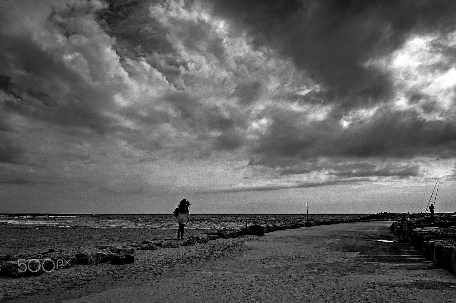 Canon EOS 500D (EOS Rebel T1i / EOS Kiss X3) sample photo. Going towards the ocean. photography