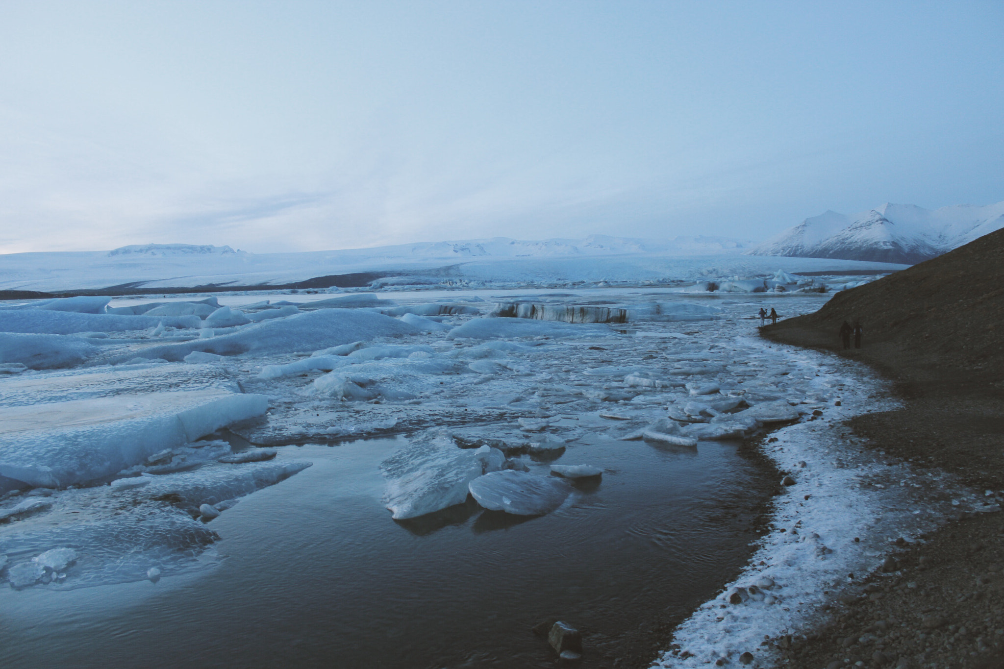 Canon EF-S 18-55mm F3.5-5.6 IS II sample photo. Jokulsarlon glacial lagoon photography