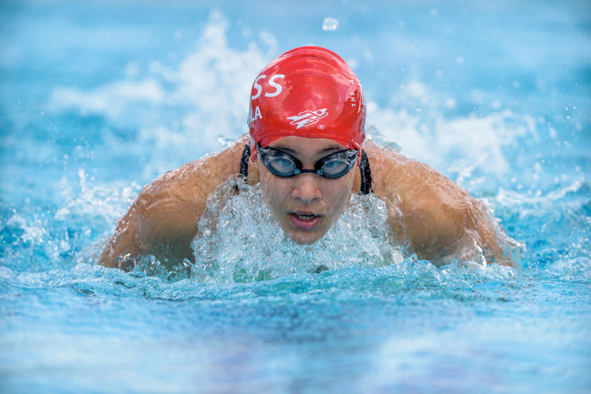 Nikon AF-S Nikkor 300mm F2.8G ED-IF VR sample photo. Klass torpedoes attack invitational swim meet photography