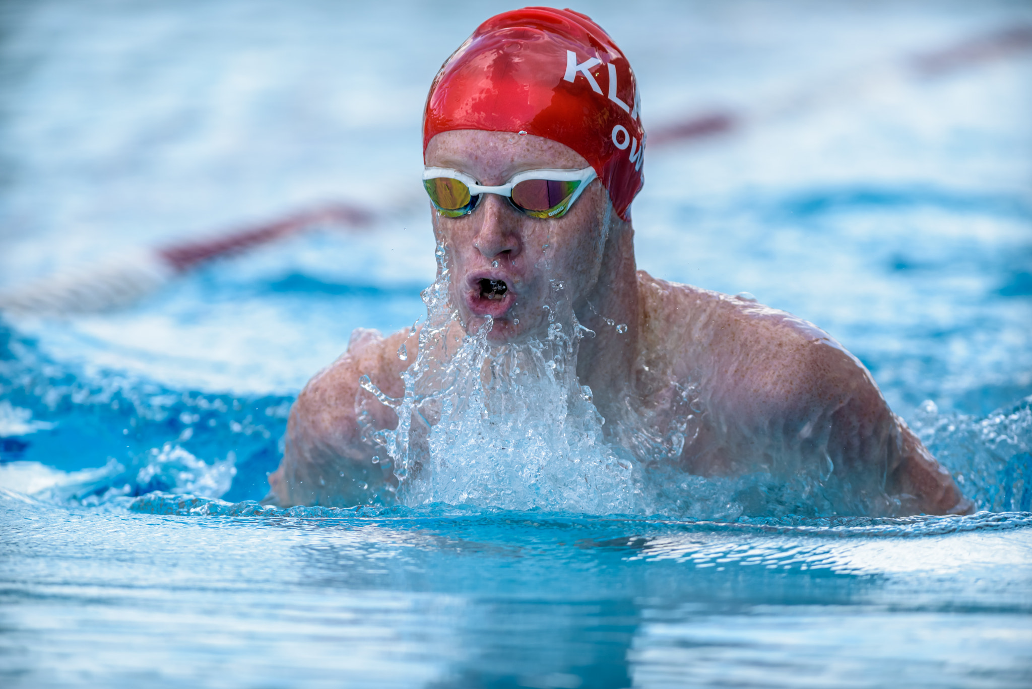 Nikon AF-S Nikkor 300mm F2.8G ED-IF VR sample photo. Klass torpedoes attack invitational swim meet photography