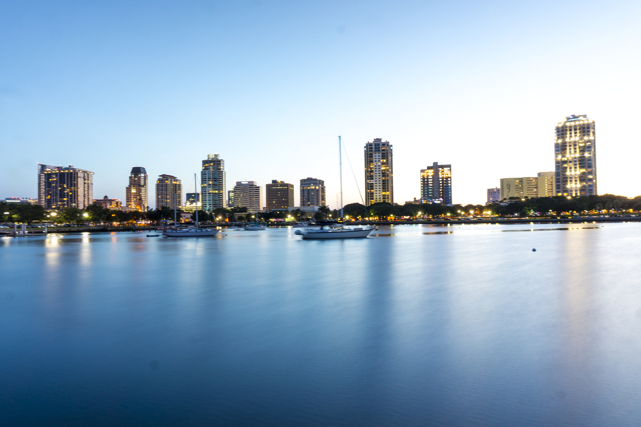 Sony Alpha a3000 sample photo. St petersburg florida sunset photography