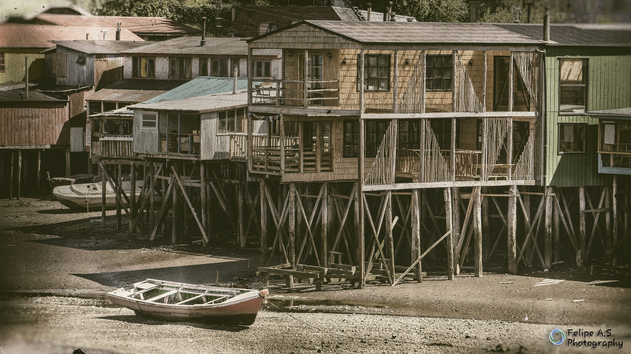 Sony Alpha a3500 sample photo. Castro chiloe photography
