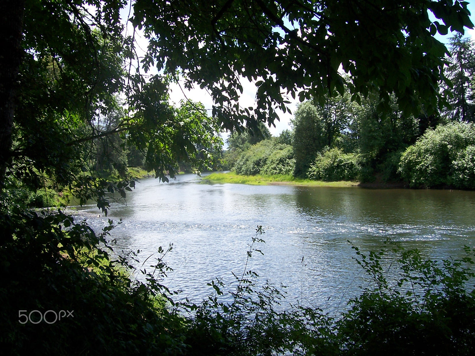 Kodak CX7430 ZOOM DIGITAL CAMERA sample photo. Calm place borst park photography