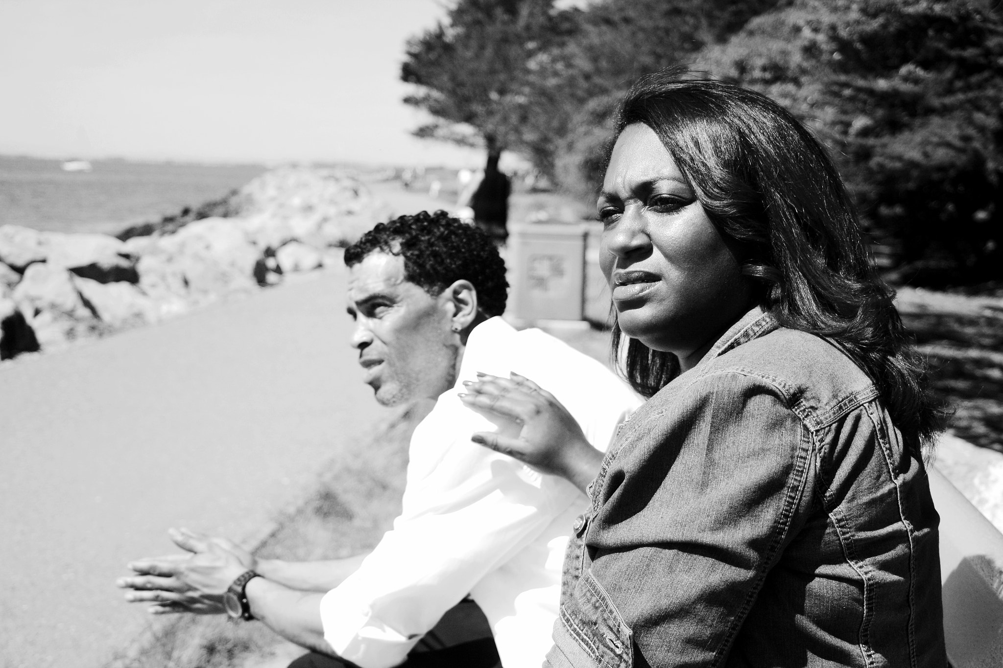 Canon EF 35-80mm f/4-5.6 sample photo. In love: in black & white photography