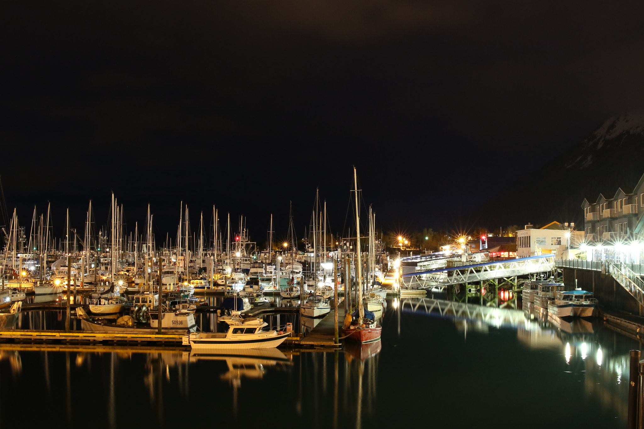 Sigma 30mm F1.4 EX DC HSM sample photo. Seward boat harbor photography