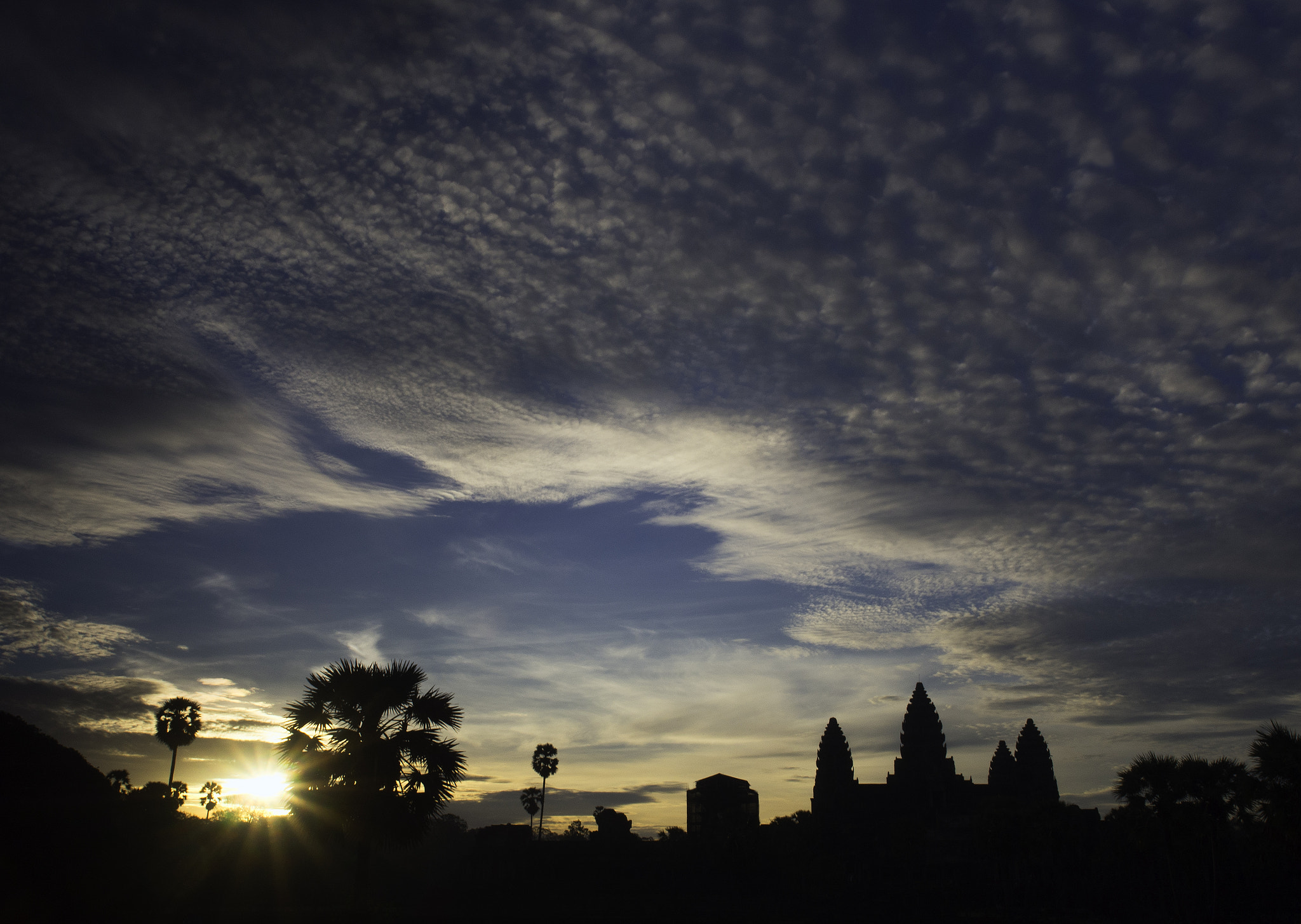Olympus PEN E-P5 sample photo. Sunrise at angkor wat photography