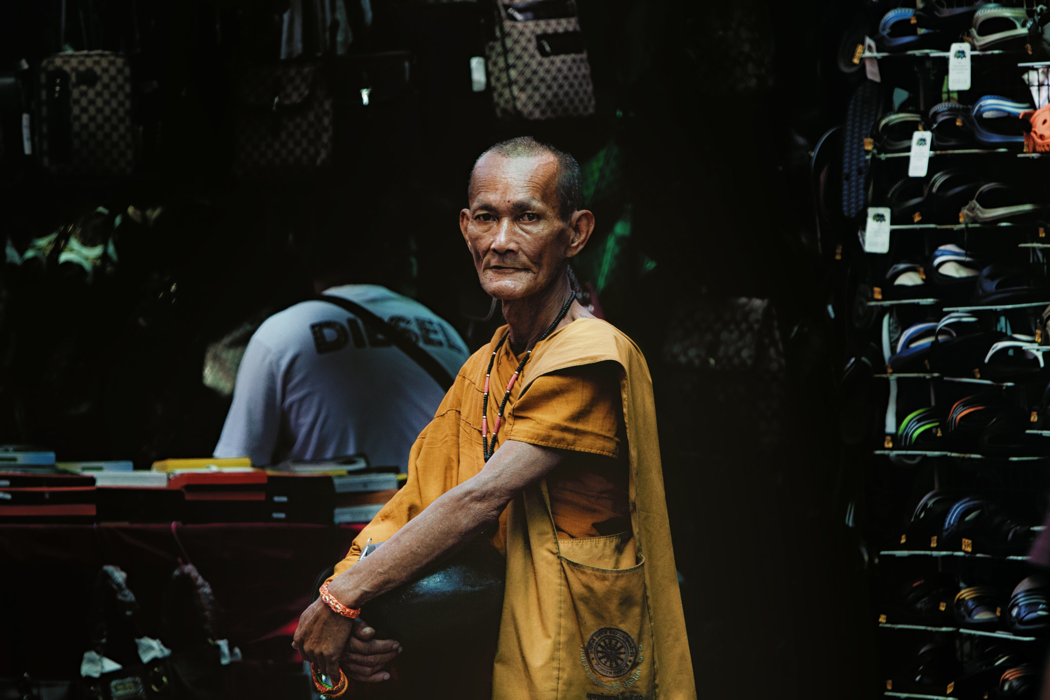 Canon EOS 30D sample photo. Malaysian monk photography