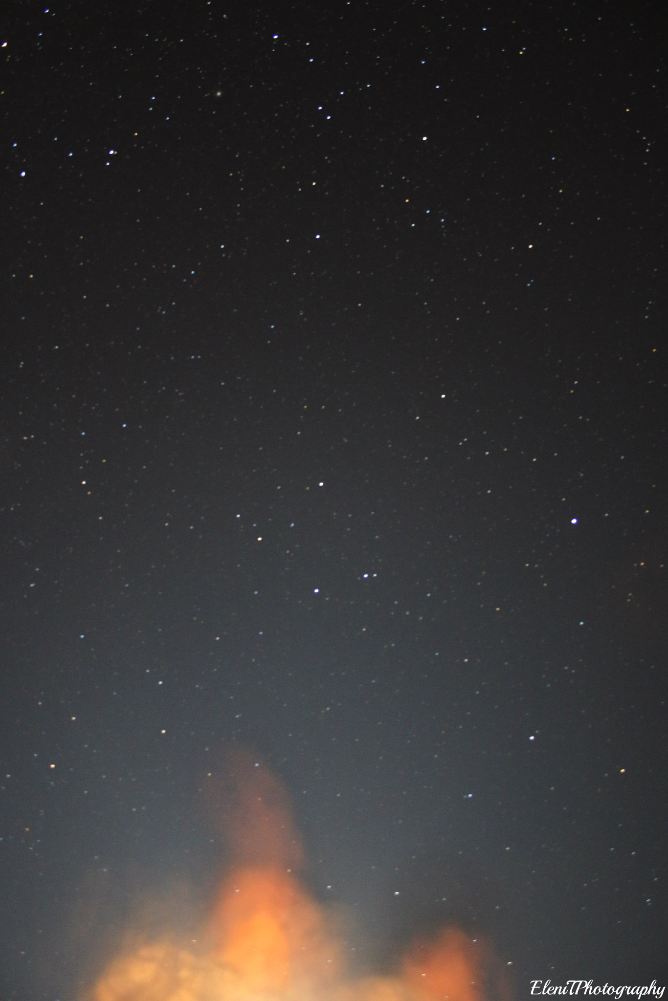 Canon EF-S 18-55mm F3.5-5.6 sample photo. Fire in the sky photography