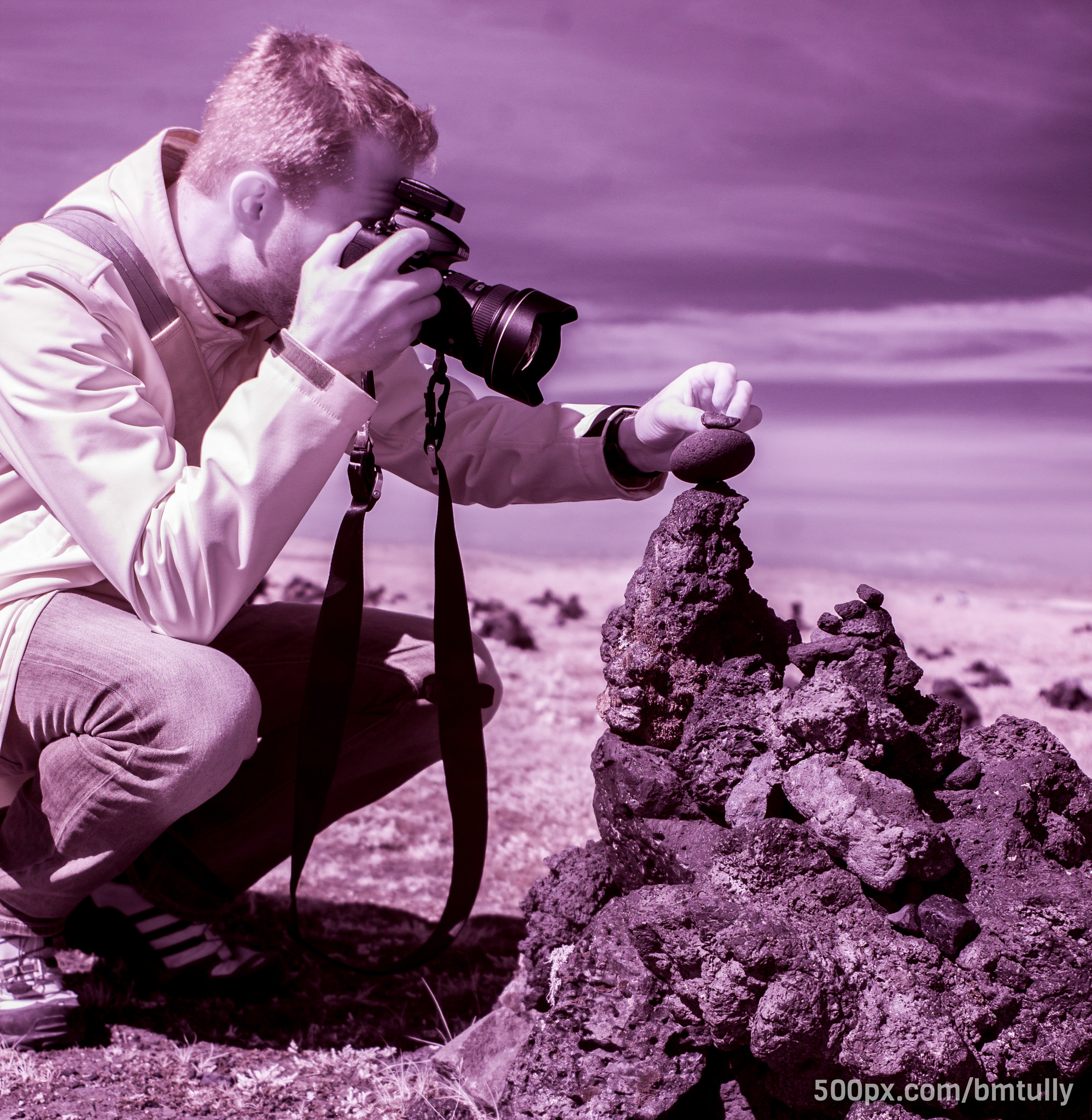 Canon EOS M sample photo. Setting stone photography