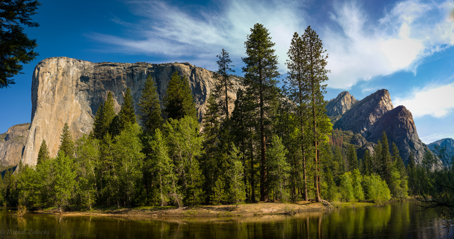 Mamiya LS 80mm f/2.8 D sample photo. El capitan and three brothers photography