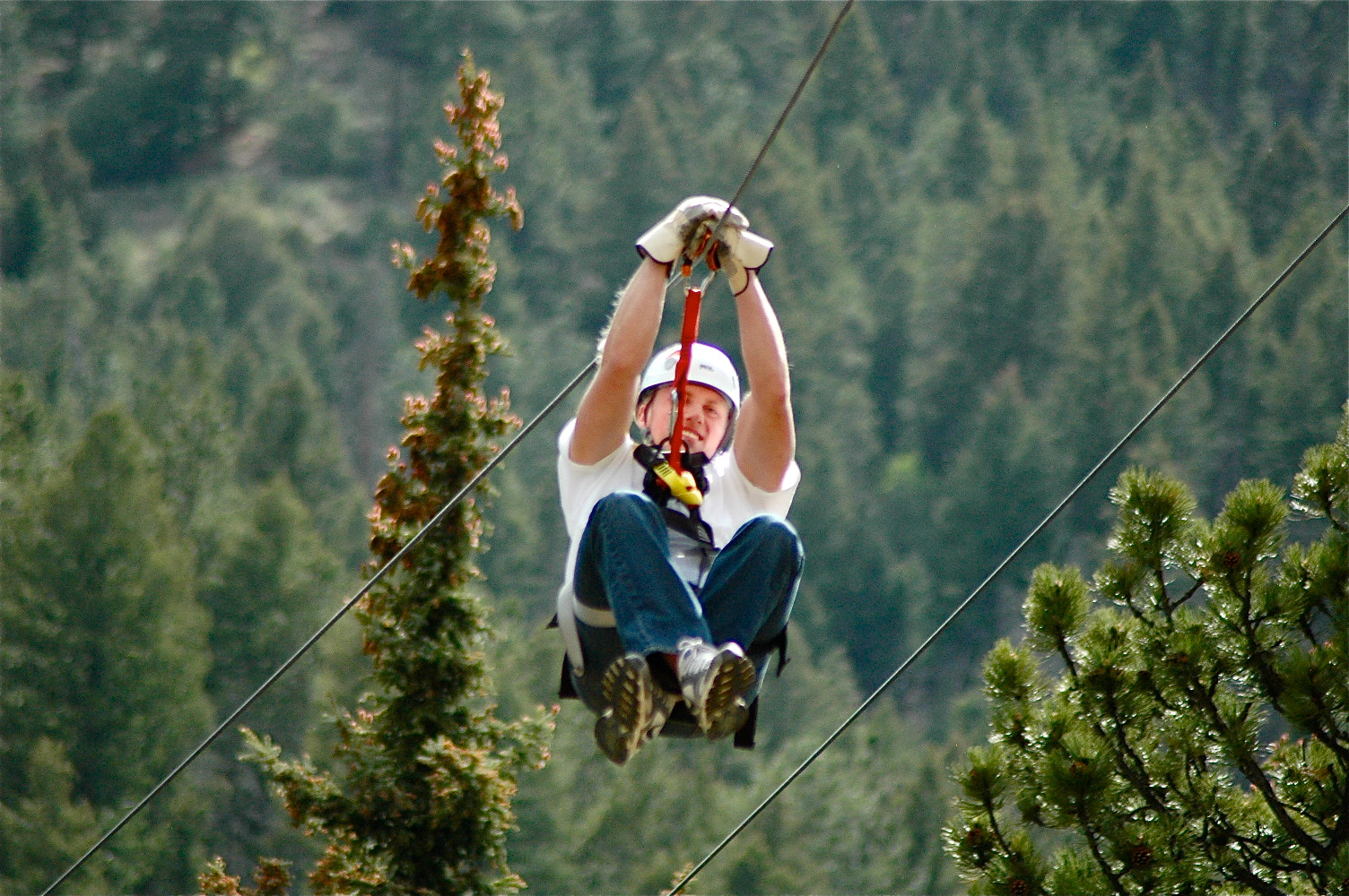 Nikon D70s sample photo. Remarkable zipline adventure - a funfilled experie photography