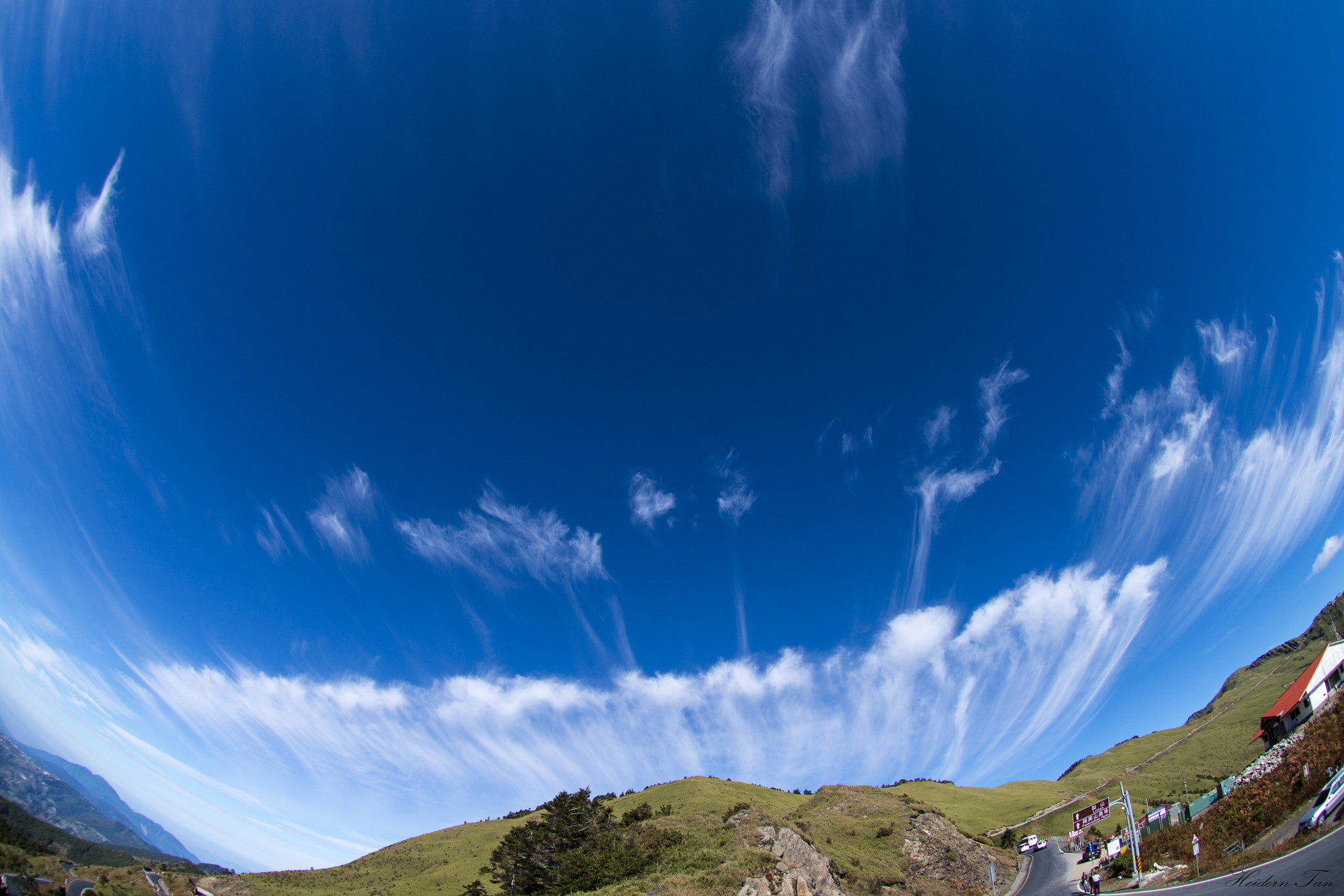Nikon AF DX Fisheye-Nikkor 10.5mm F2.8G ED sample photo. Cloud photography
