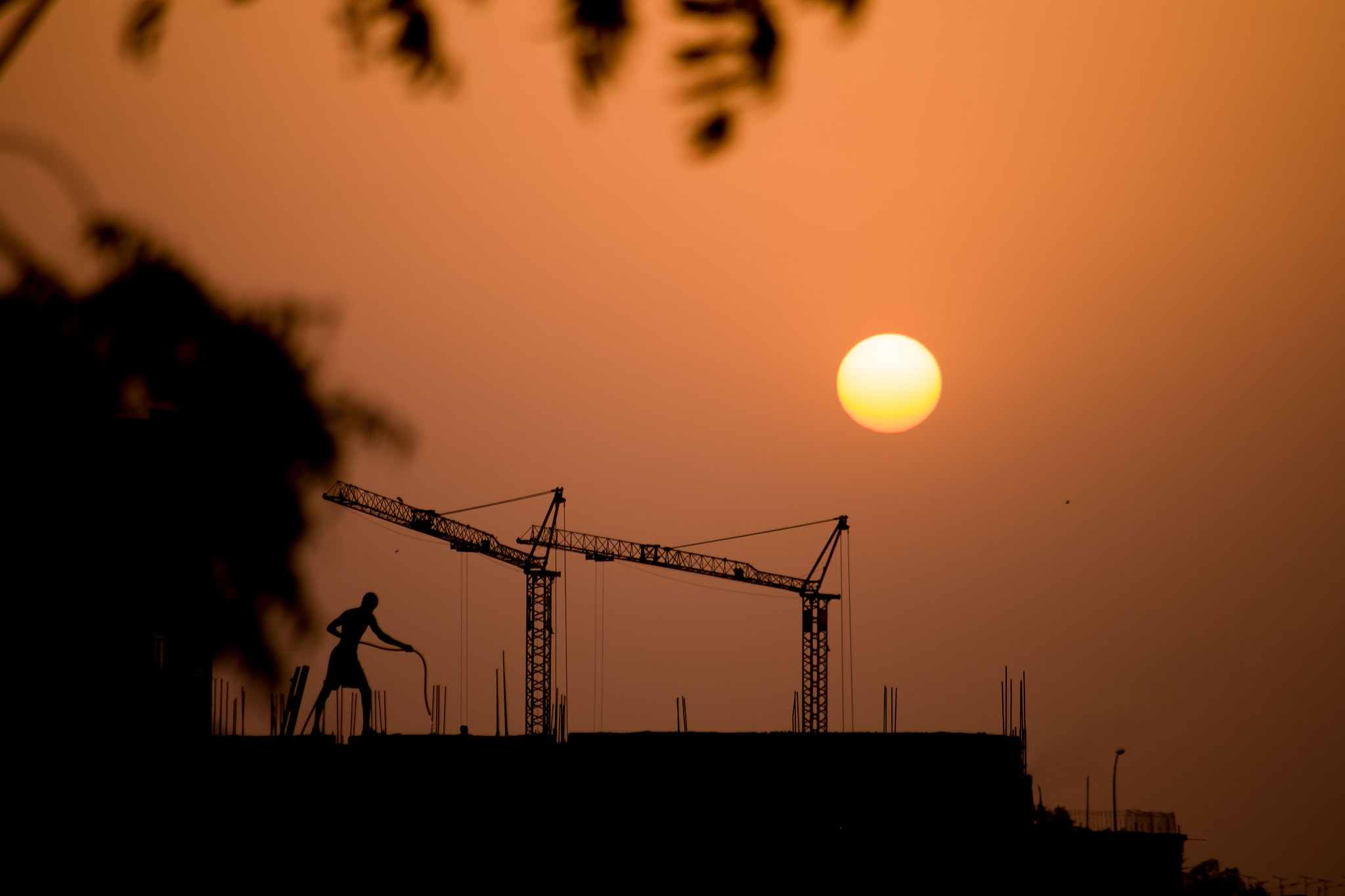 smc Pentax-DA L 50-200mm F4-5.6 ED WR sample photo. African sunrise photography