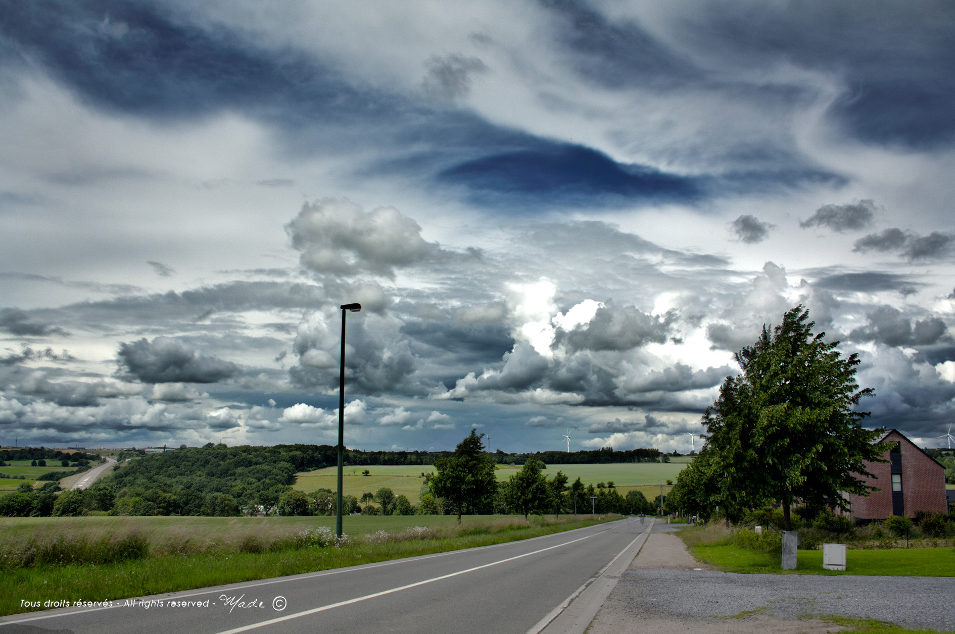 Canon EF-S 18-55mm F3.5-5.6 sample photo. Le calme avant la tempête hdr photography