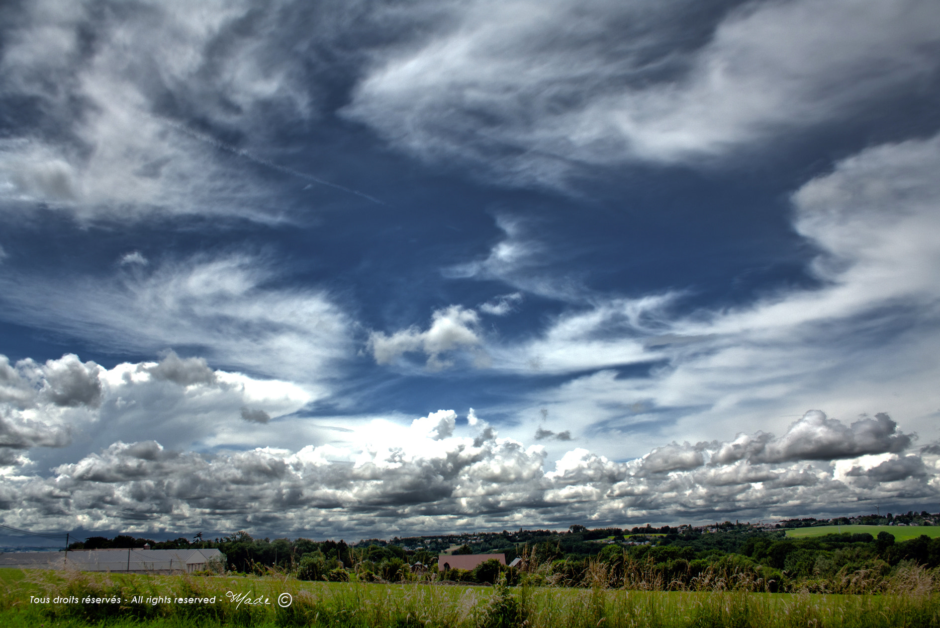 Canon EF-S 18-55mm F3.5-5.6 sample photo. Le calme avant la tempête hdr photography