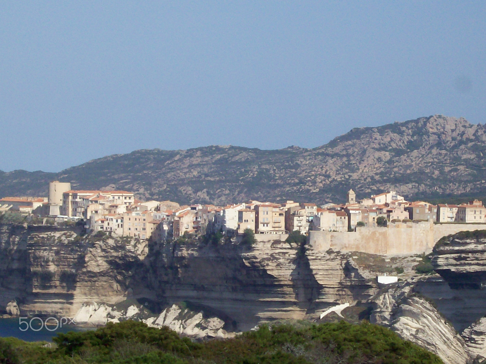 Kodak EASYSHARE C643 ZOOM DIGITAL CAMERA sample photo. Plages de bonifacio et village en corse photography