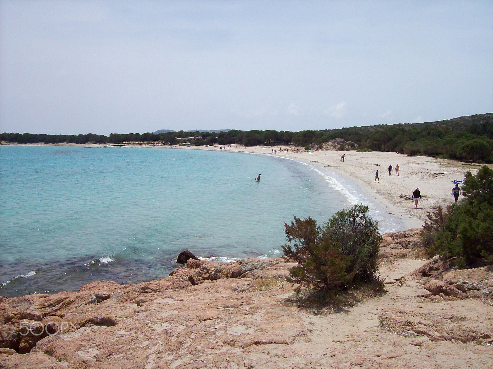 Kodak EASYSHARE C643 ZOOM DIGITAL CAMERA sample photo. Plages le long de propriano photography