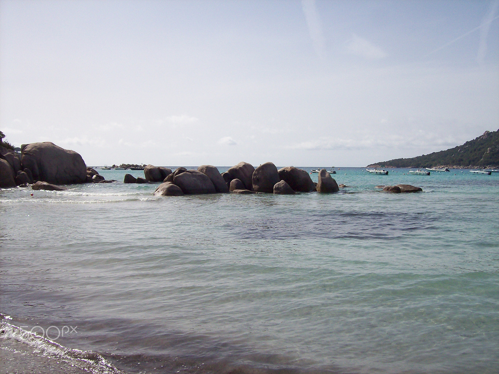 Kodak EASYSHARE C643 ZOOM DIGITAL CAMERA sample photo. Plages le long de propriano photography