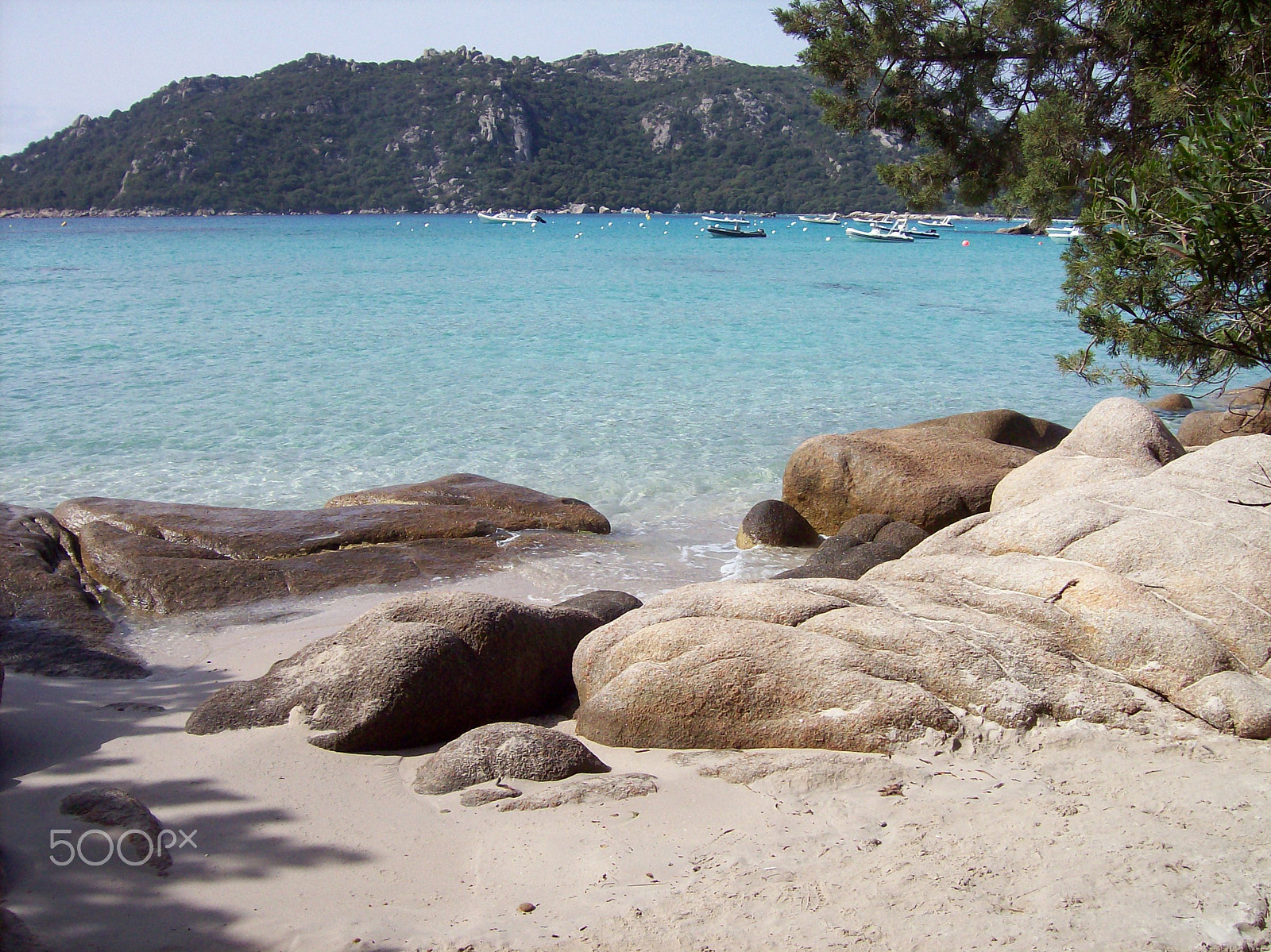 Kodak EASYSHARE C643 ZOOM DIGITAL CAMERA sample photo. Plages le long de propriano photography