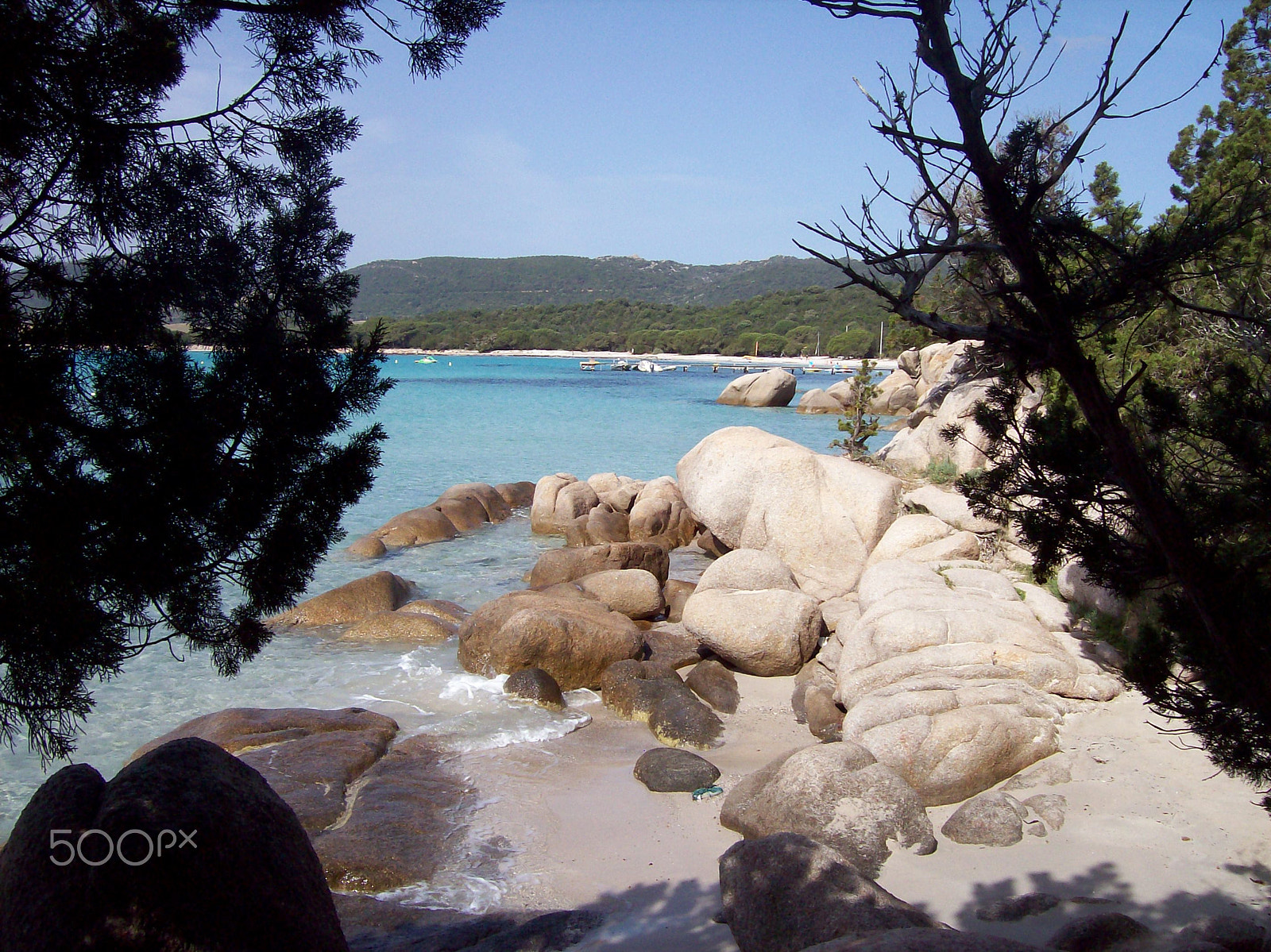 Kodak EASYSHARE C643 ZOOM DIGITAL CAMERA sample photo. Plages le long de propriano photography
